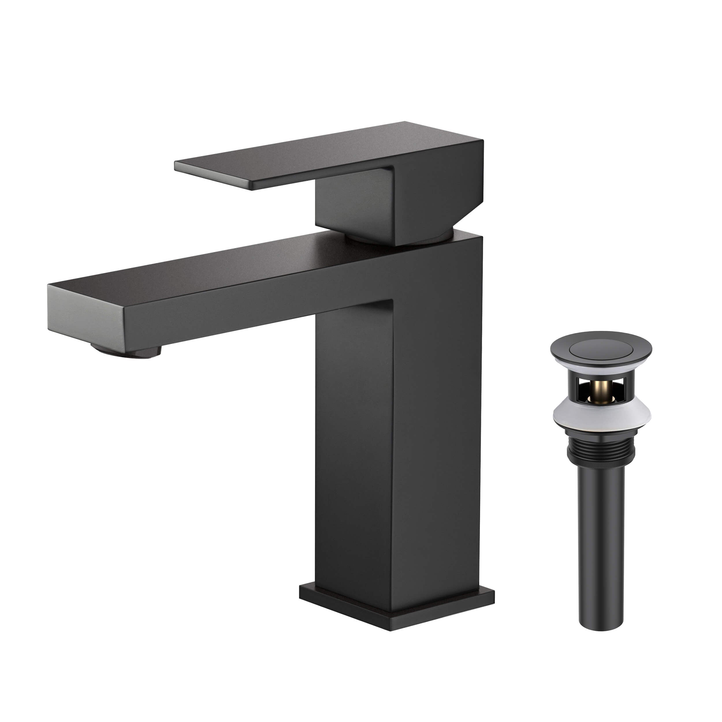 Value Single Handle Bathroom Vanity Sink Faucet with Pop Up Drain – F202