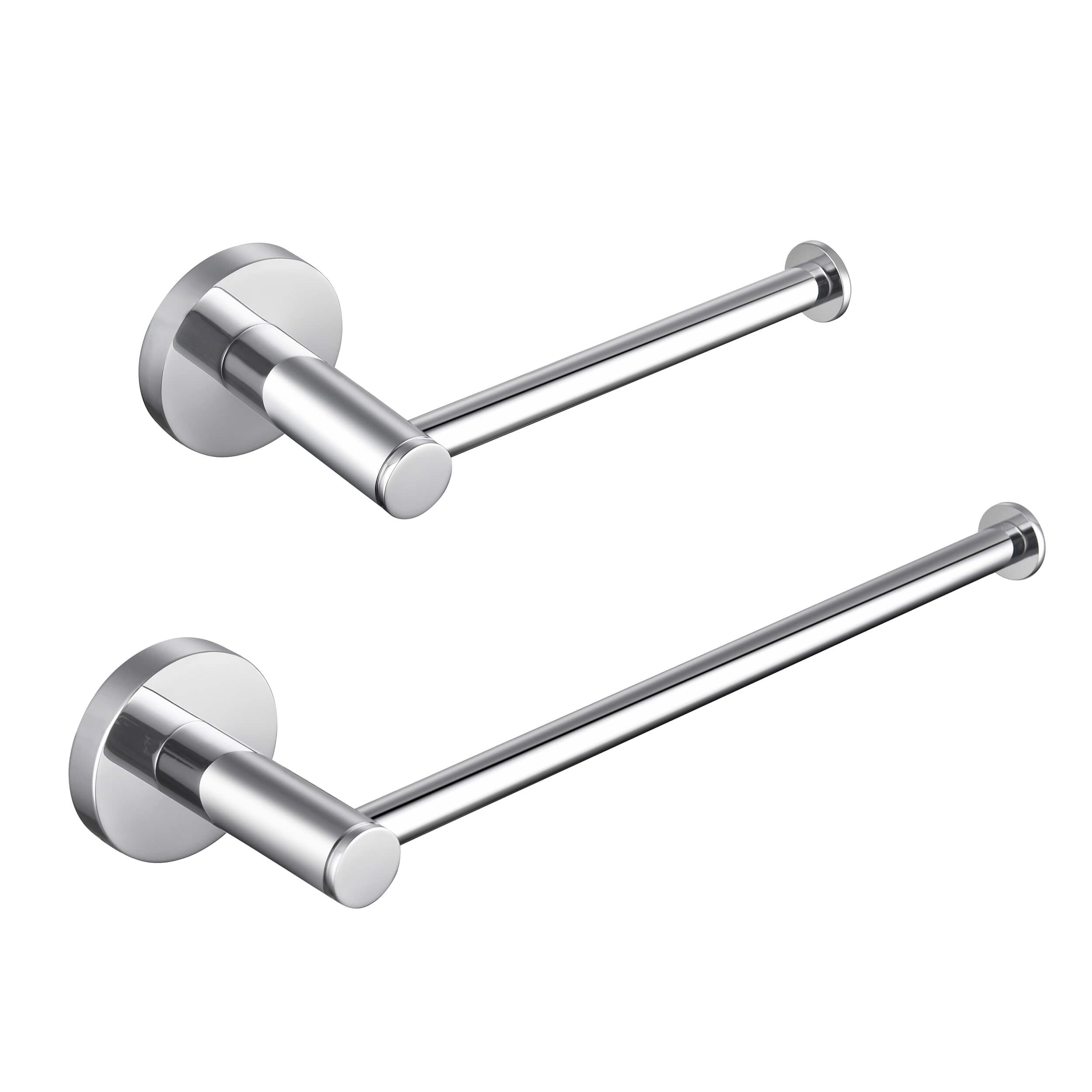 Circular 2-Piece Bathroom Hardware Set - C-KBA14-2-1