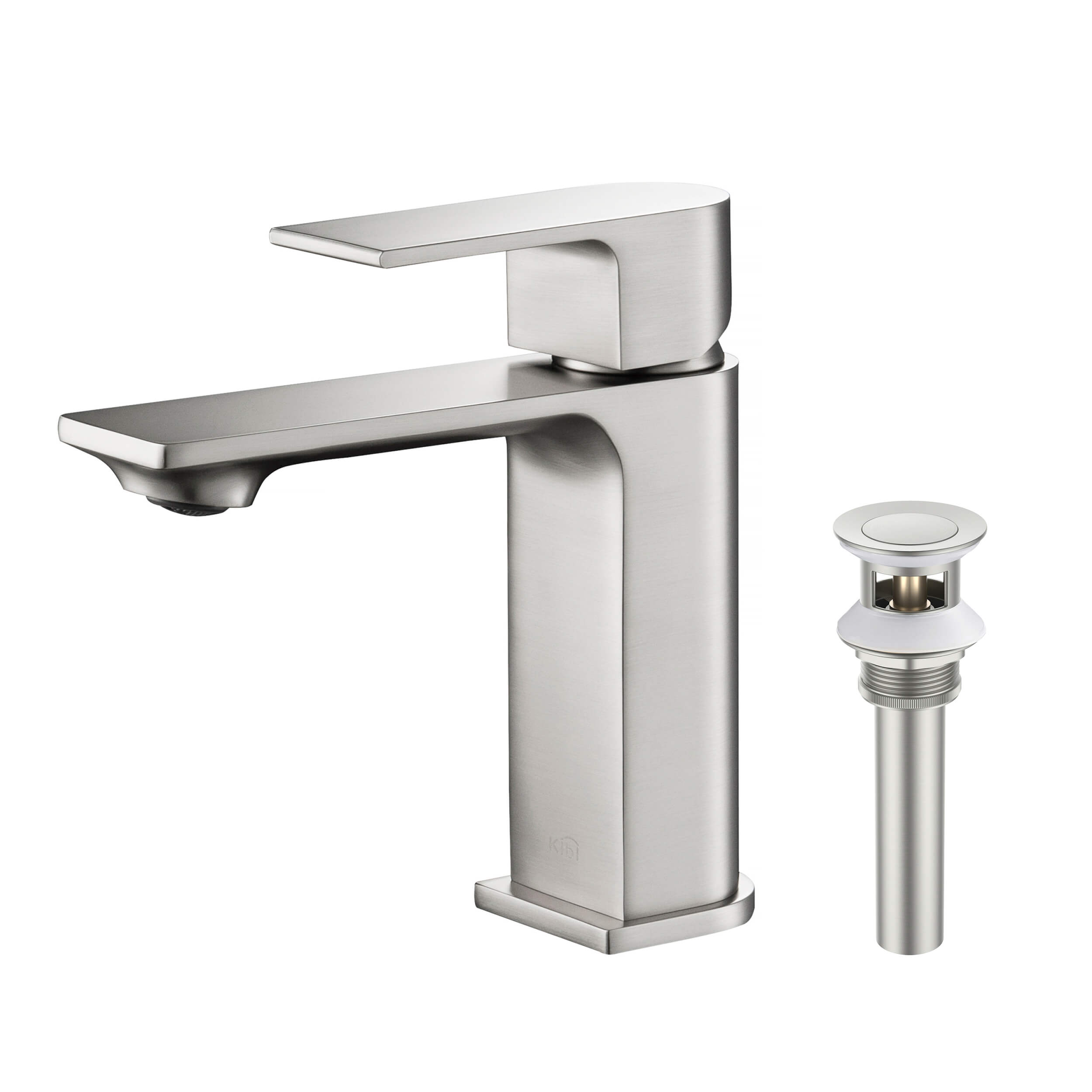 Mirage Brass Single Handle Bathroom Vanity Sink Faucet - C-KBF1001-KPW100