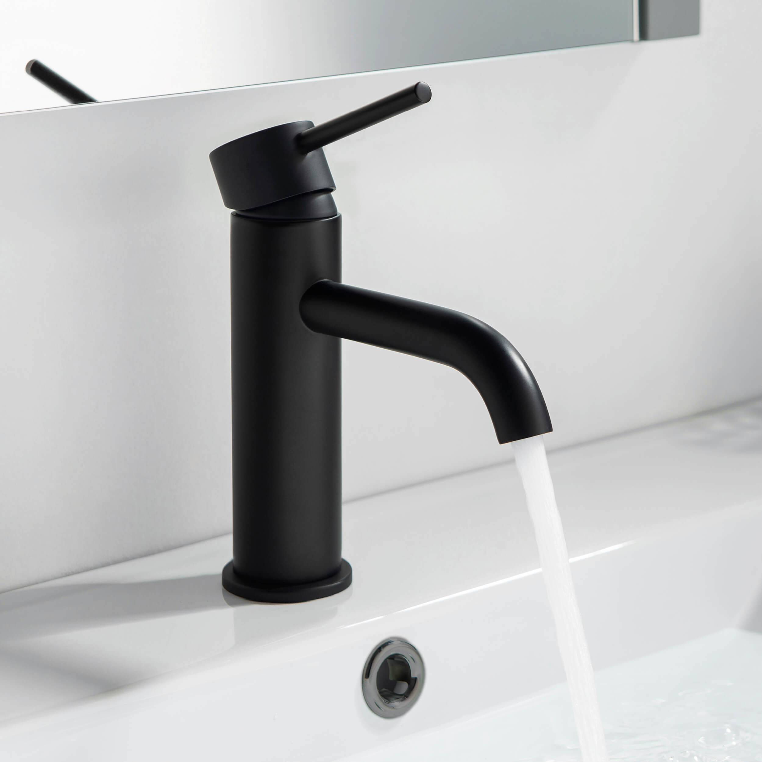 Value Single Handle Bathroom Vanity Sink Faucet with Pop Up Drain – F201