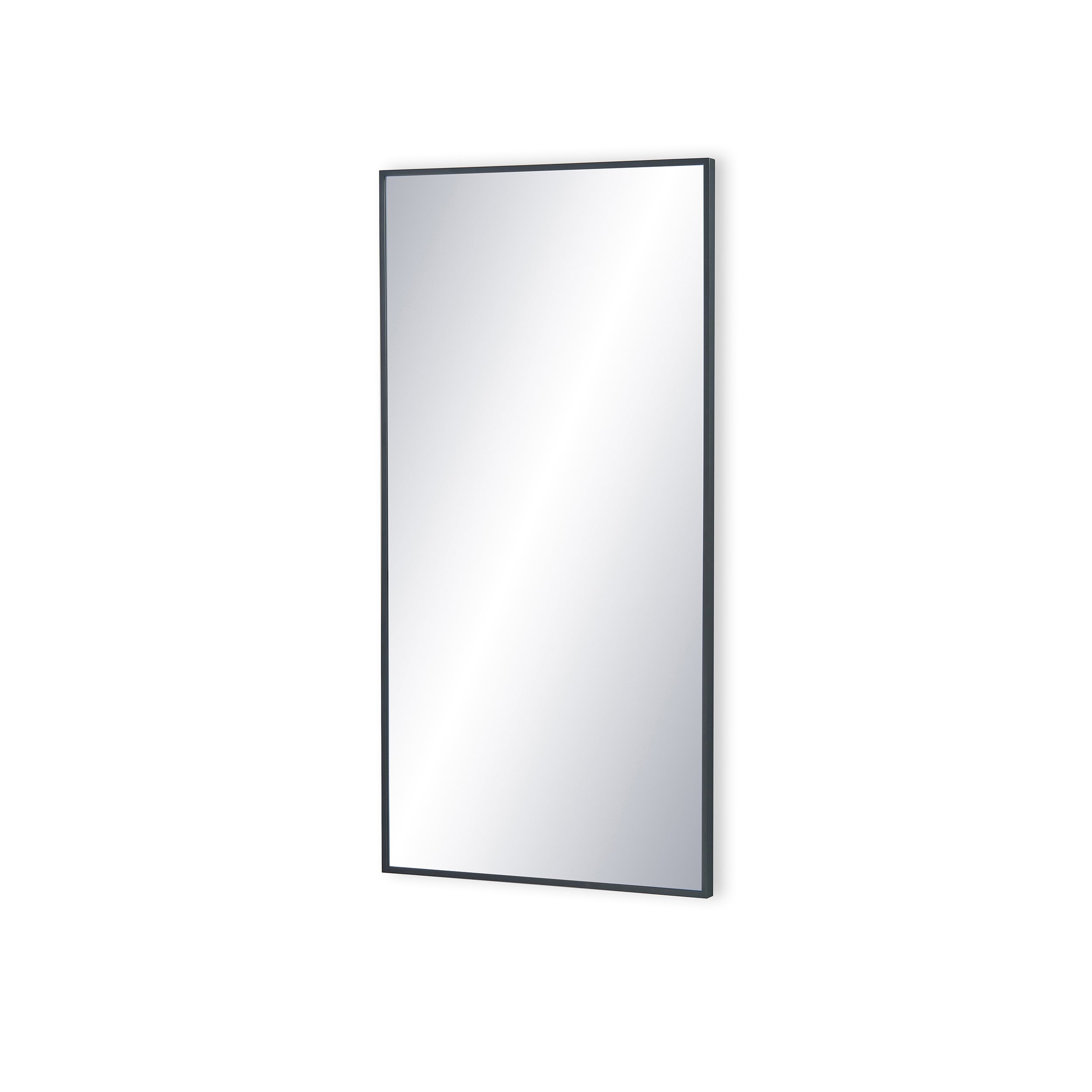 18" x 36" Shatterproof Wall Mount Metal Frame Mirror - FM1-1836