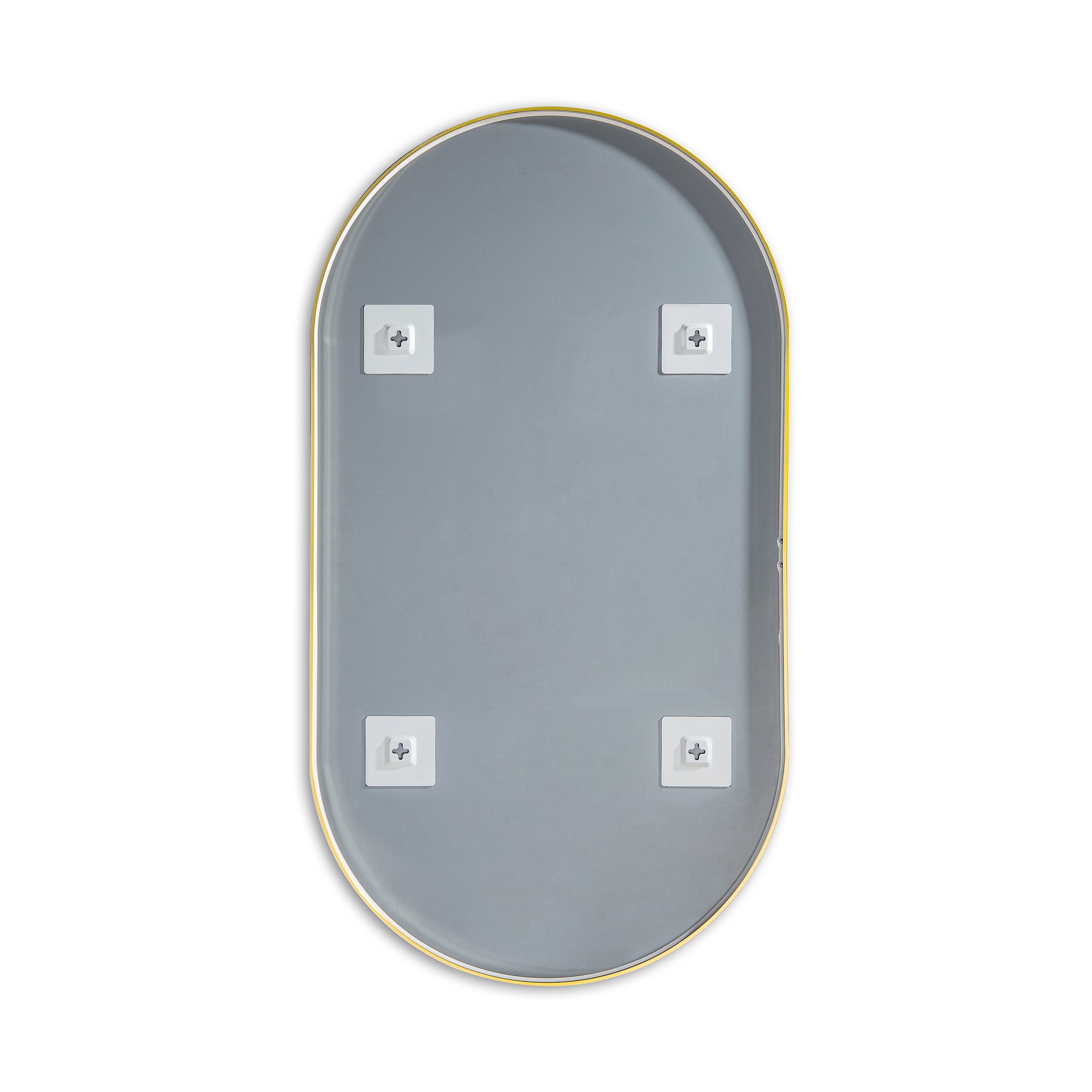 20" x 36" Shatterproof Wall Mount Metal Frame Mirror - FM4-2036