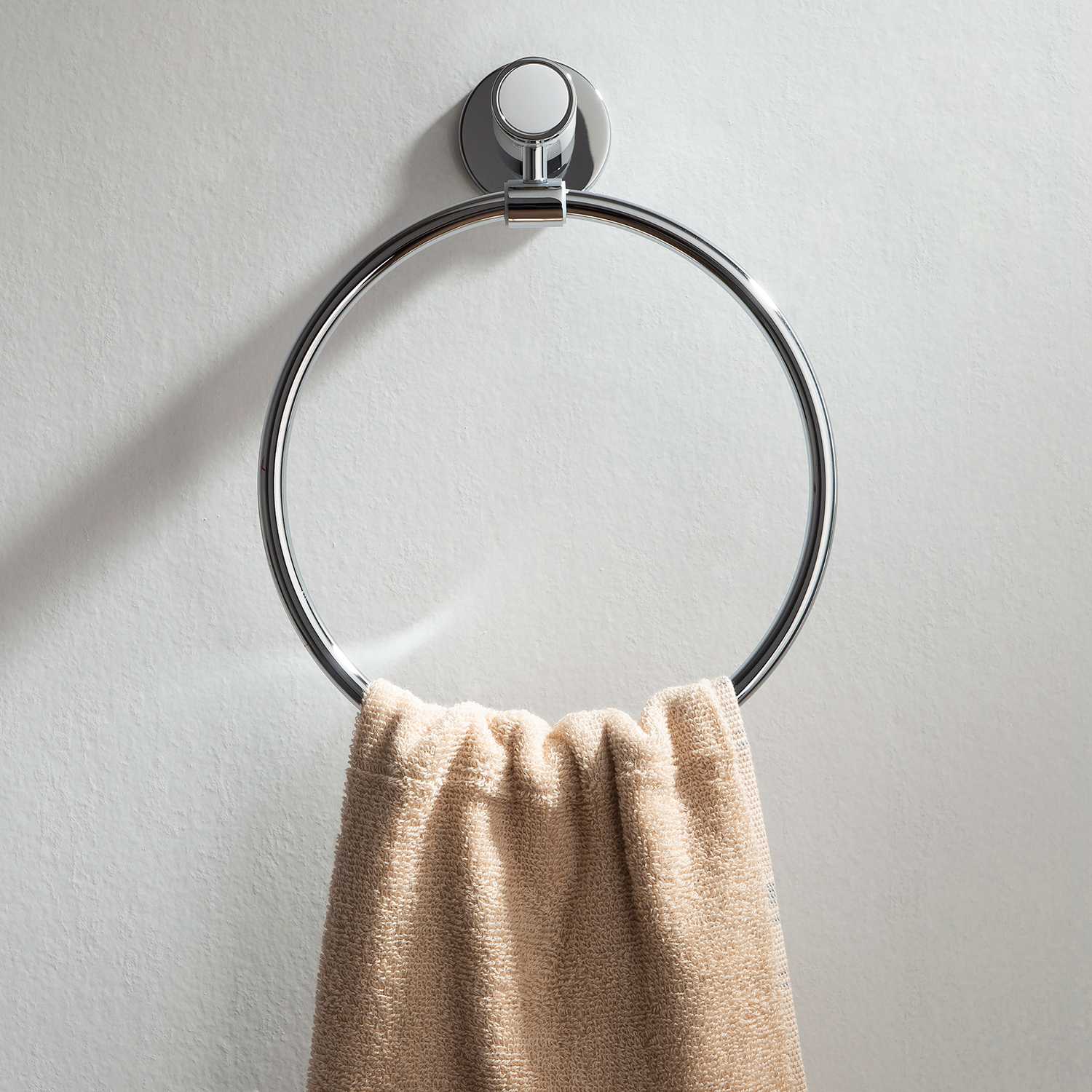 Bathroom Hardware Accessory Wall Mounted Round Towel Ring KBA1103