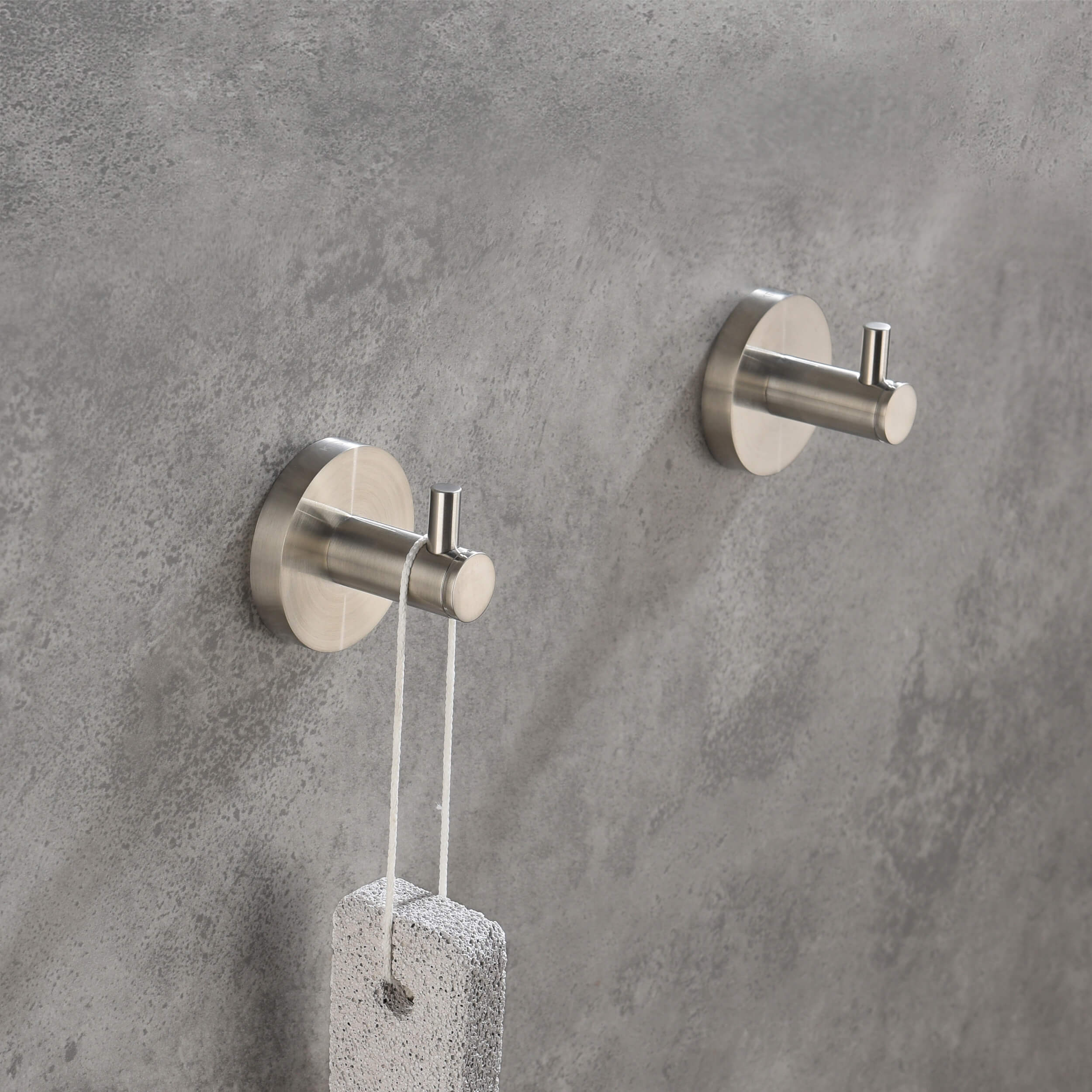 Circular Bathroom Towel & Robe Hook - KBA1401