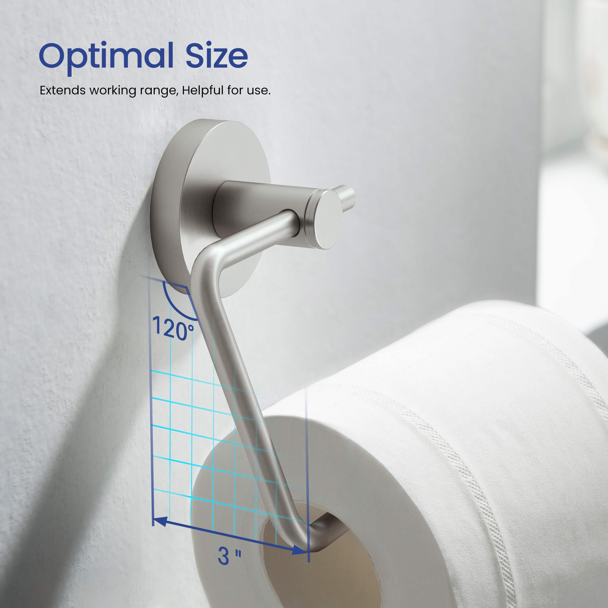 Circular Toilet Paper Holder KBA1405