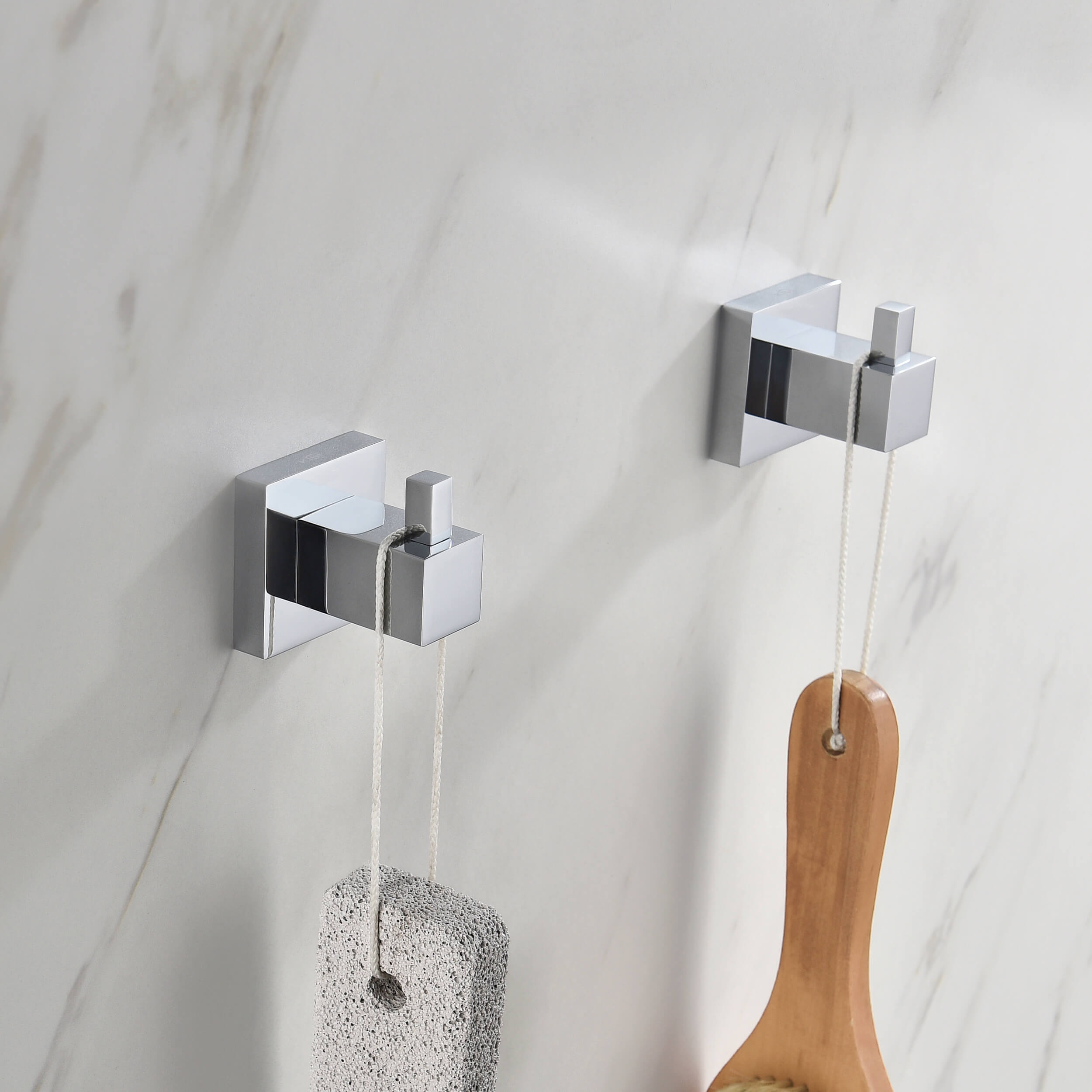 Cube Bathroom Towel & Robe Hook - KBA1501