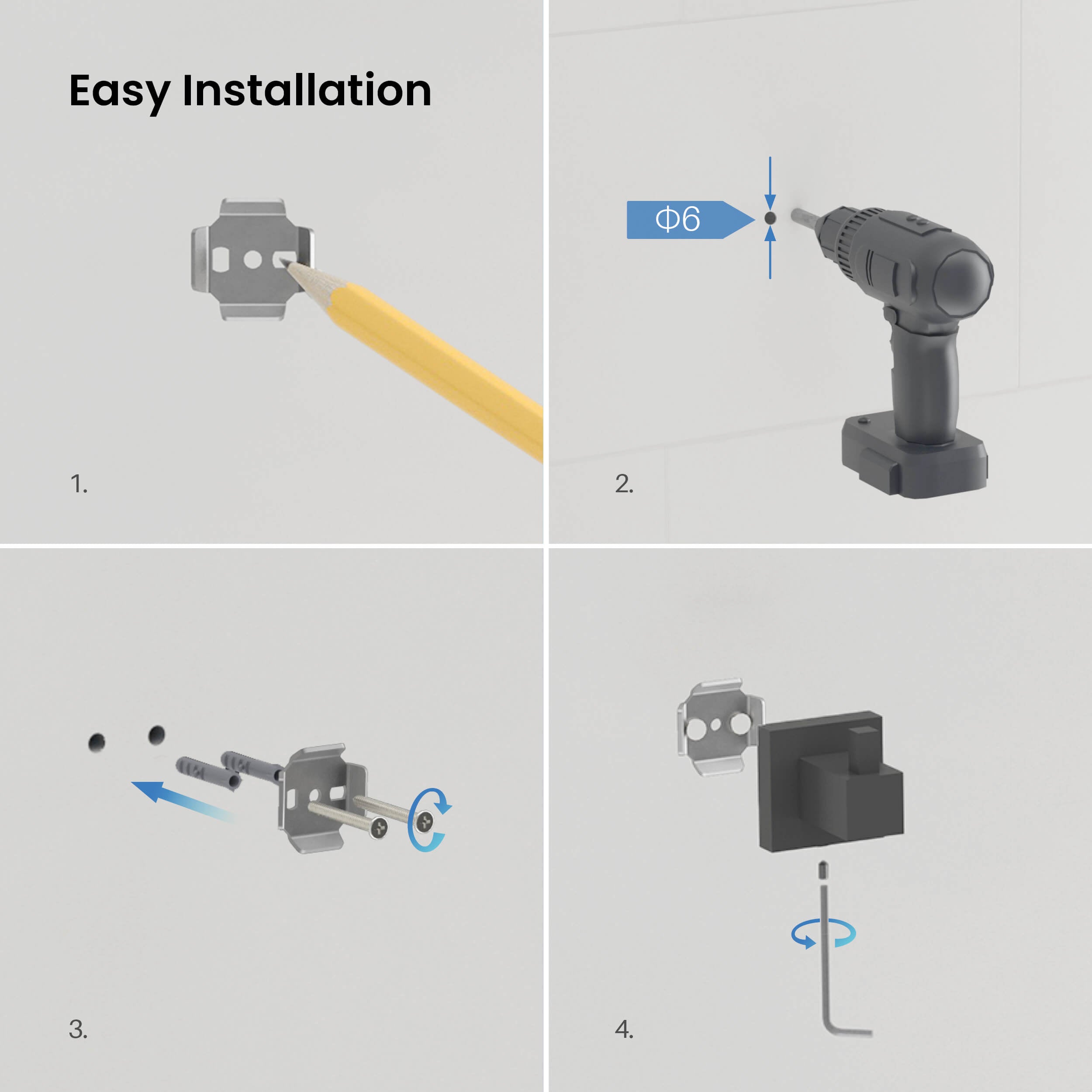 Cube Bathroom Toilet Paper Holder KBA1505