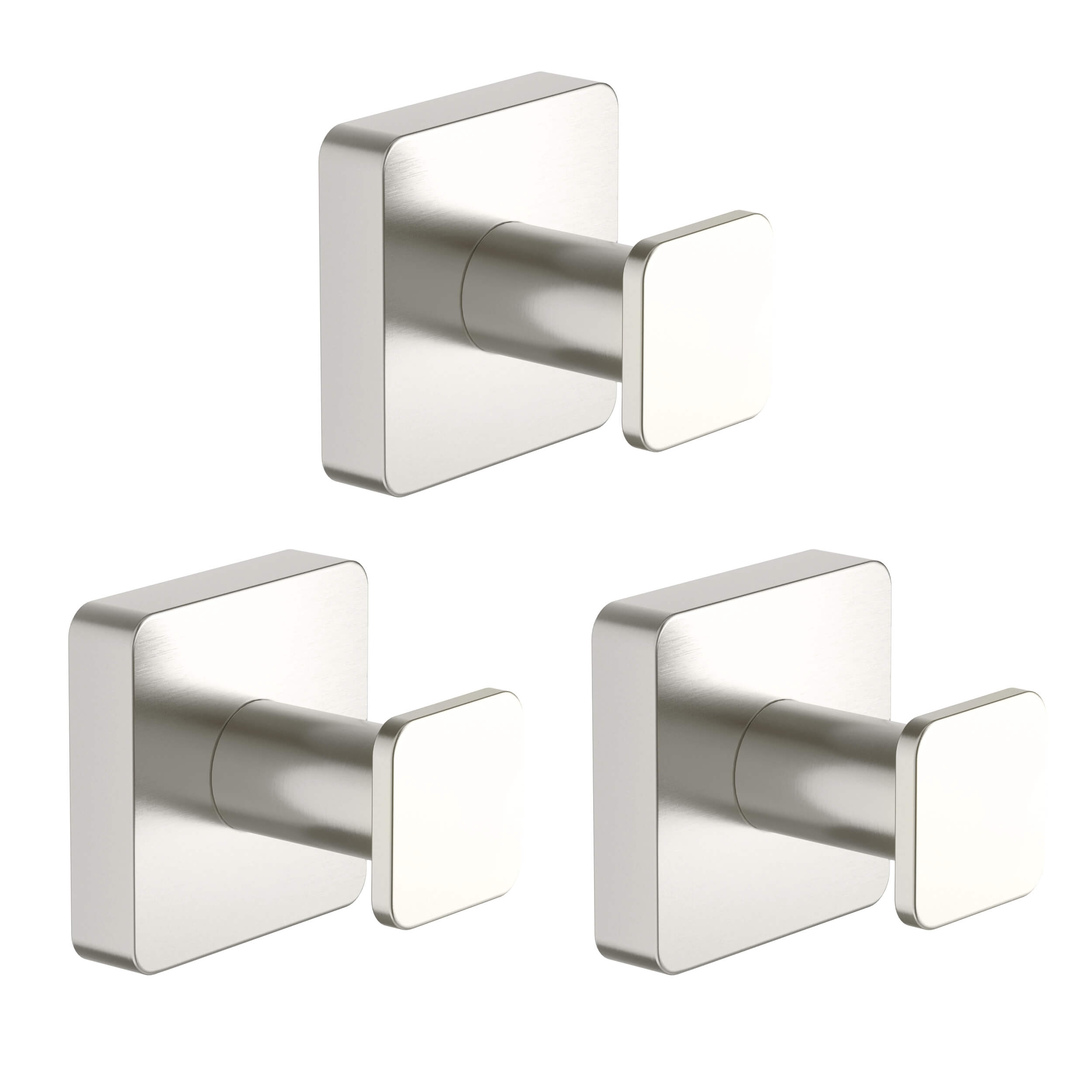 Blaze Bathroom Towel & Robe Hook 3-Piece - KBA1601-3PC