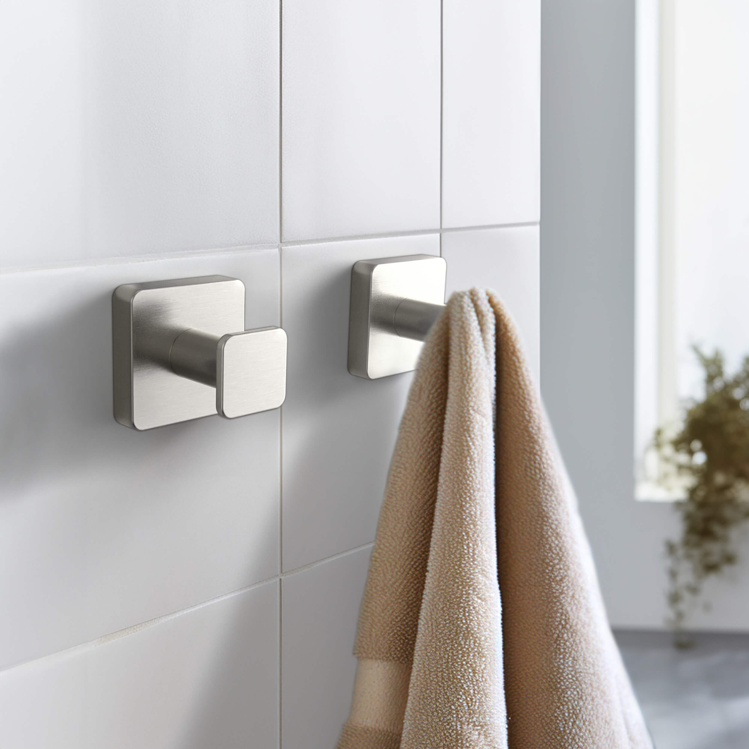 Blaze Bathroom Towel & Robe Hook 3-Piece - KBA1601-3PC