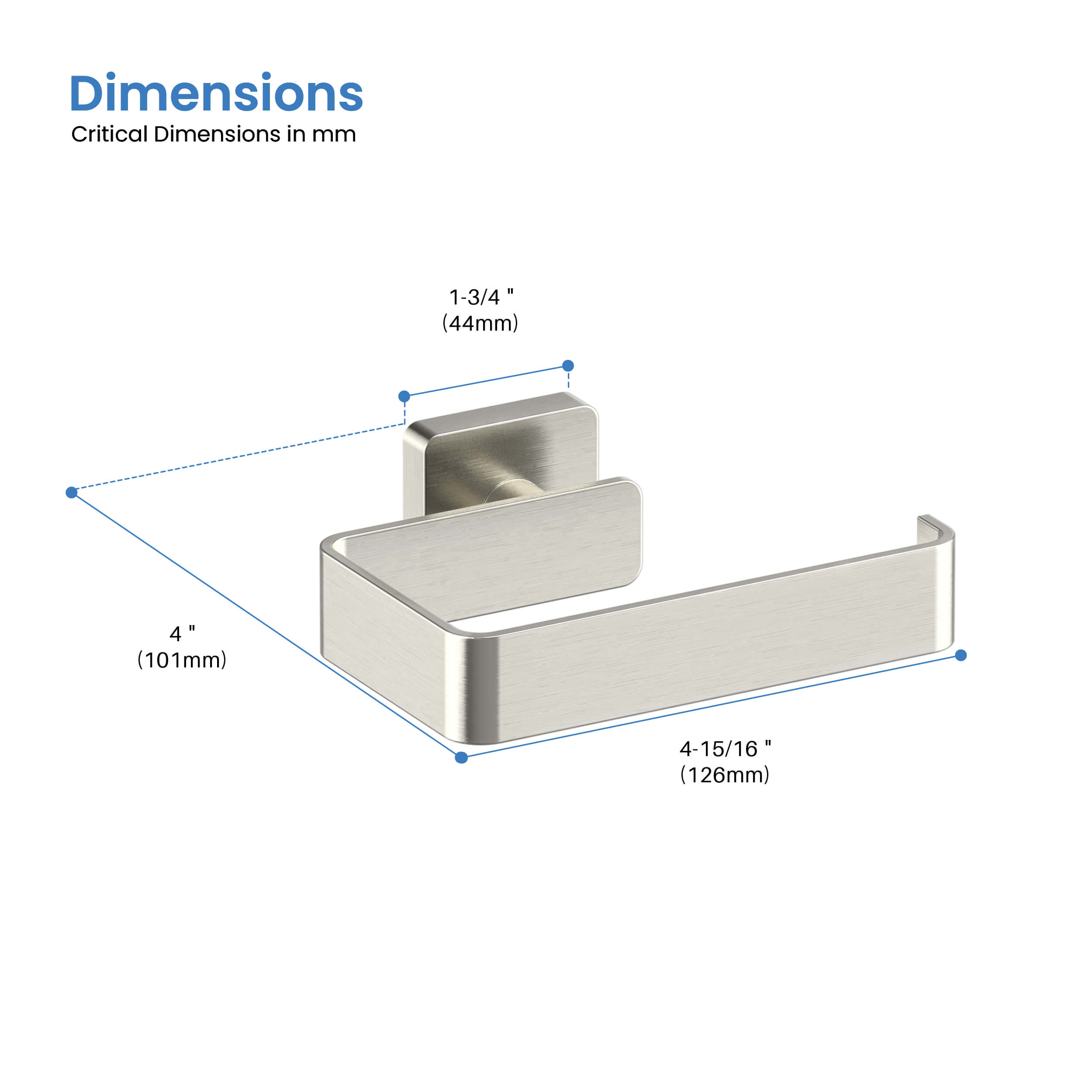 Blaze Bathroom Toilet Paper Holder KBA1602