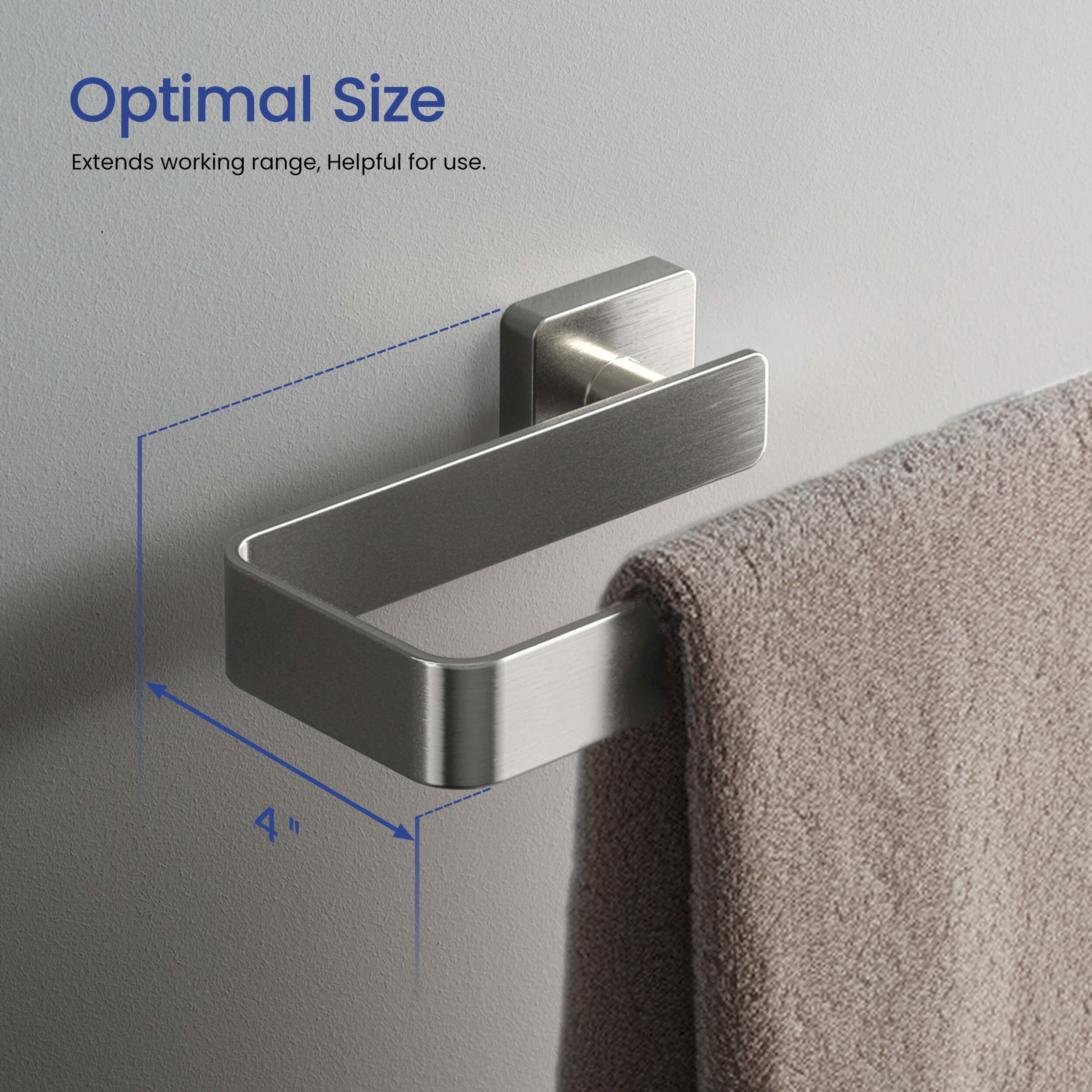 Blaze 10 inch Bathroom Towel Holder KBA1603