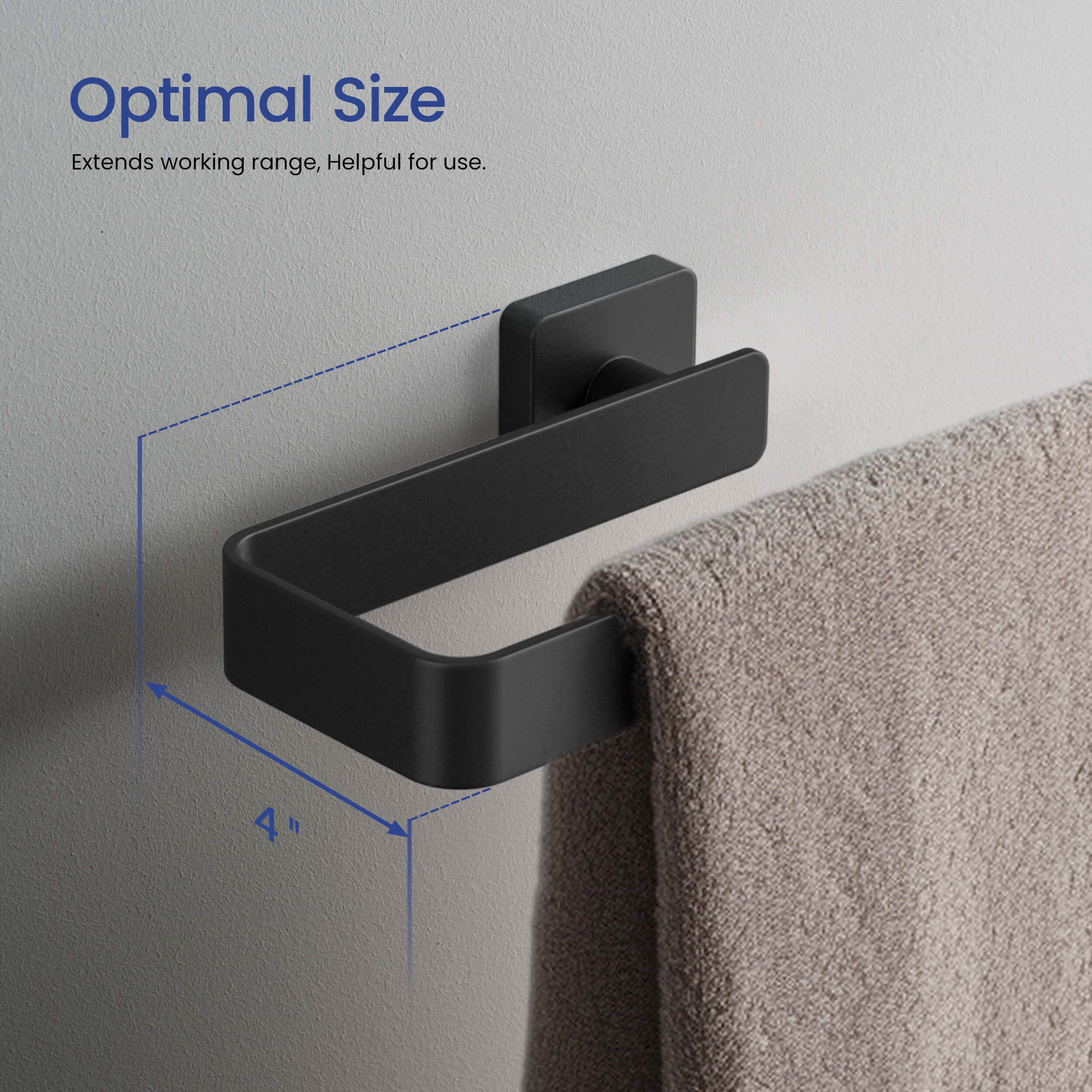 Blaze 10 inch Bathroom Towel Holder KBA1603