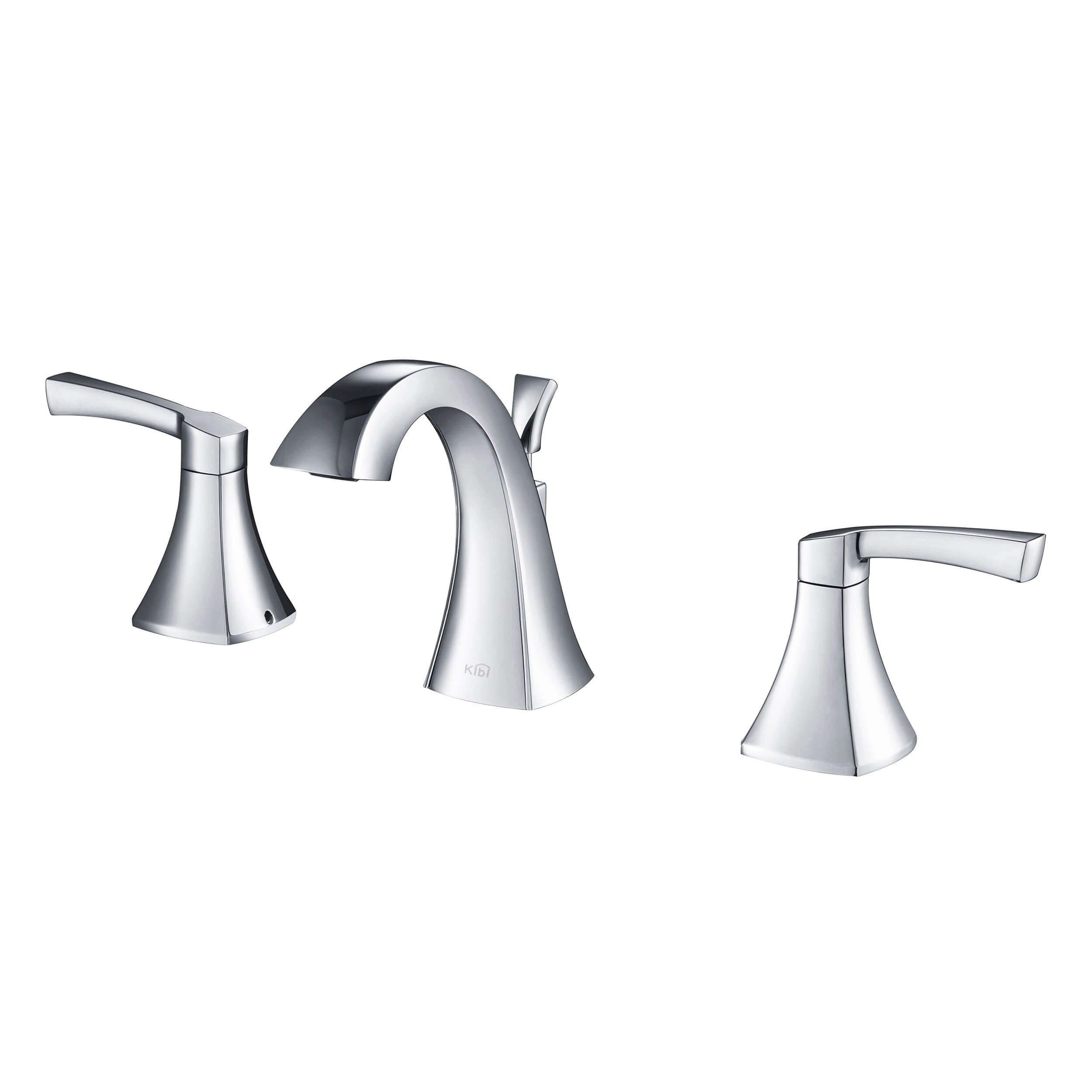 Pyramid Bathroom Sink 8" Widespread Faucet with Drain Assembly  KBF1014