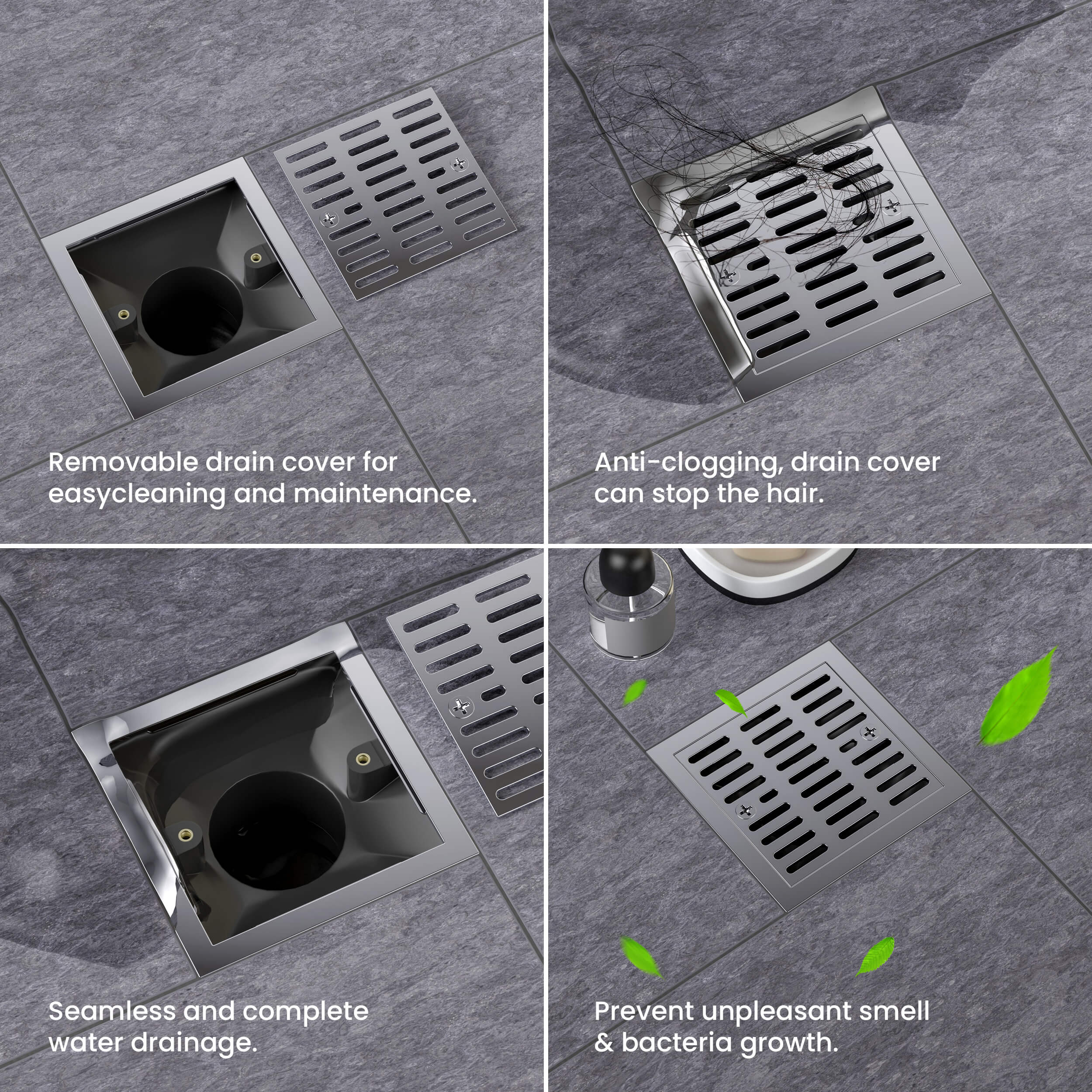 4″ Tile-In Shower Drain – KFD0402