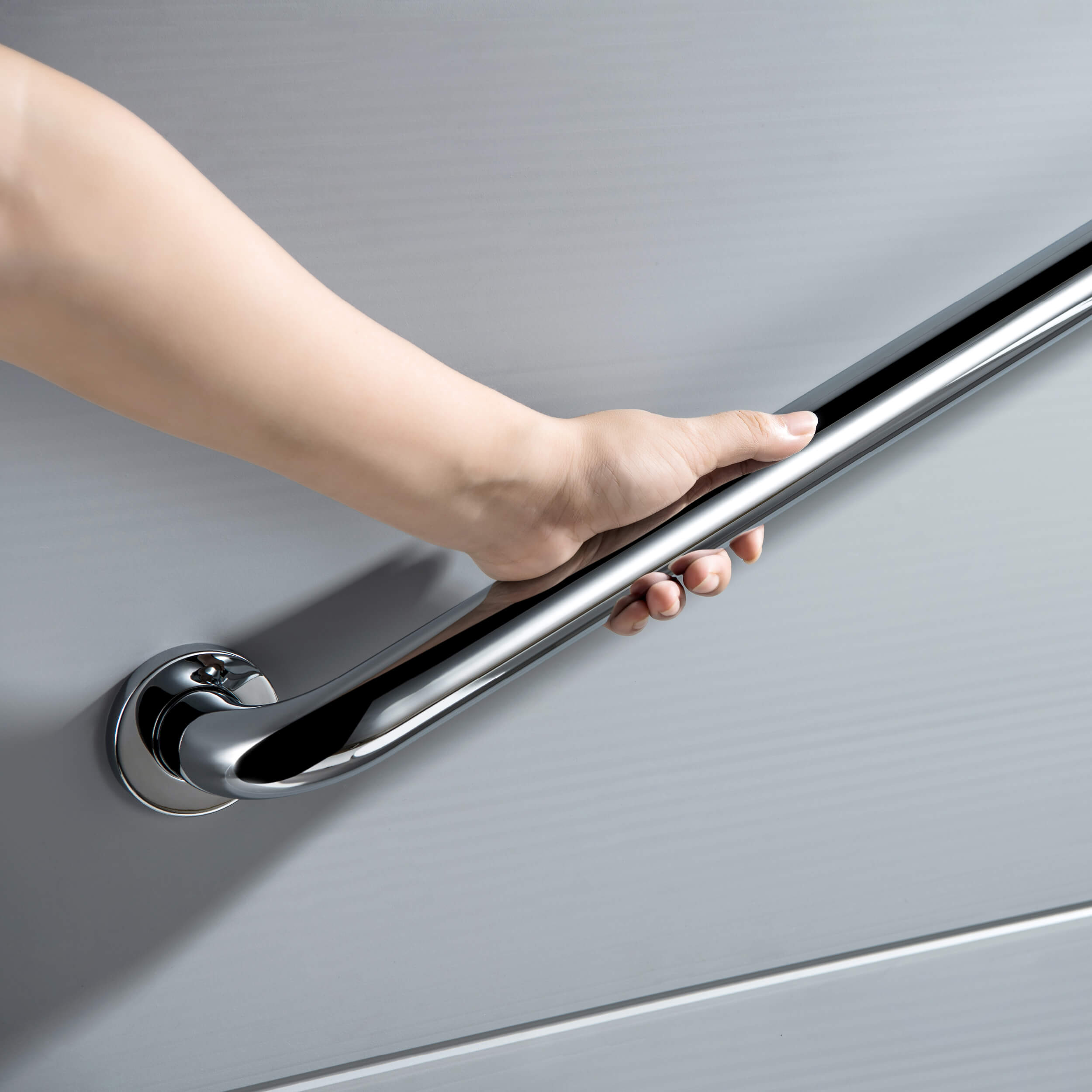 24-Inch Stainless Steel Bathroom Safety Grab Bar – KGB1024