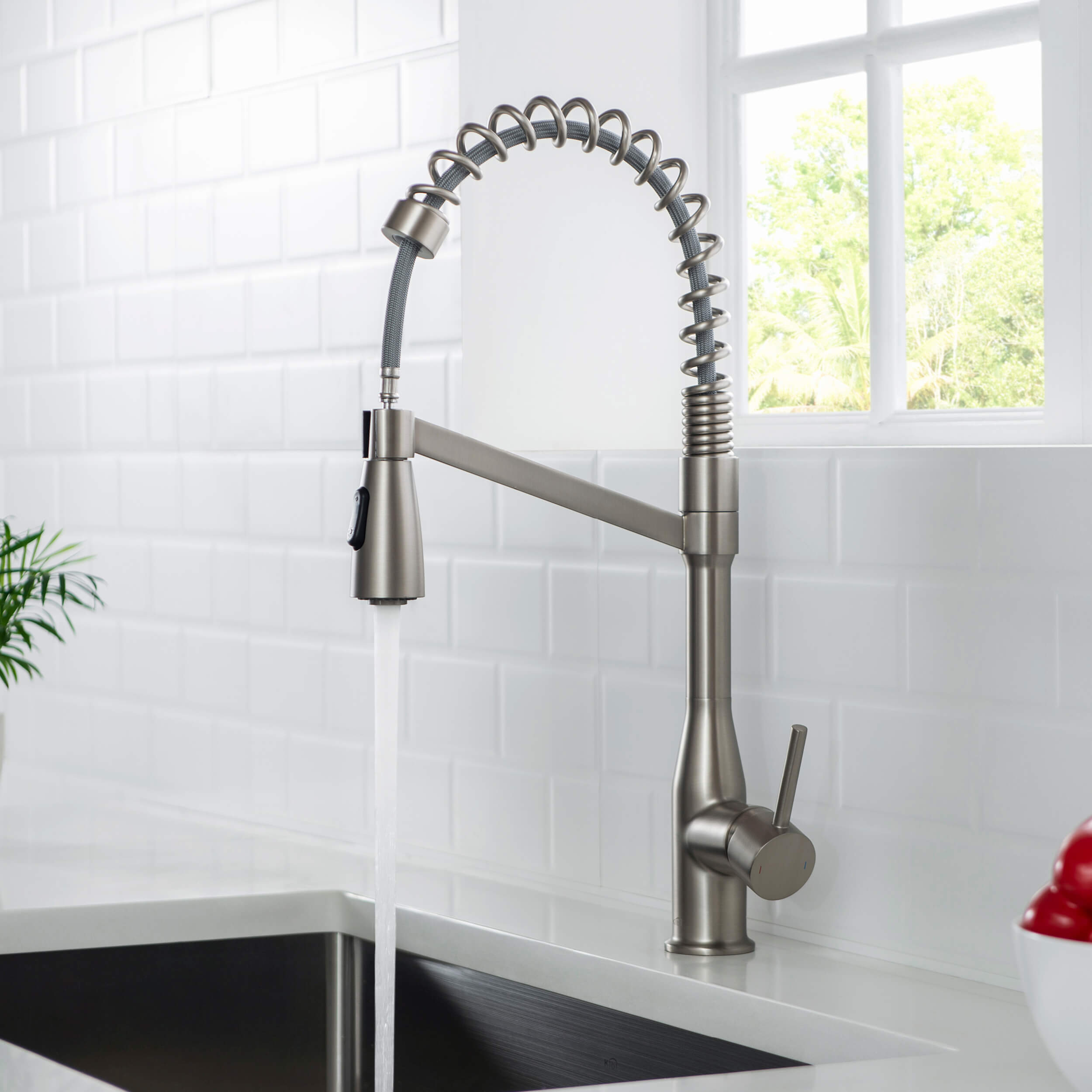 Largo Single Handle Commercial Style Kitchen Sink Faucet - KKF2006