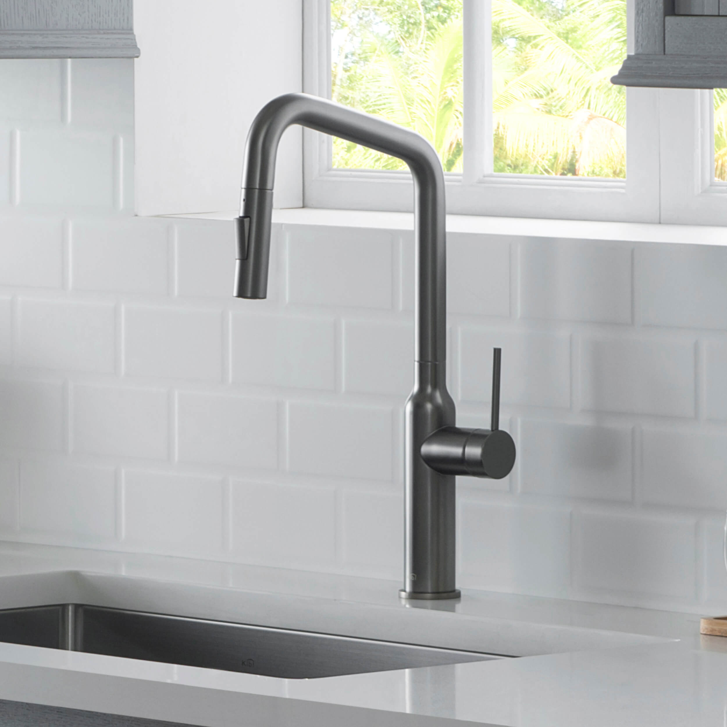 Macon Single Handle Pull Down Kitchen Sink Faucet - KKF2007