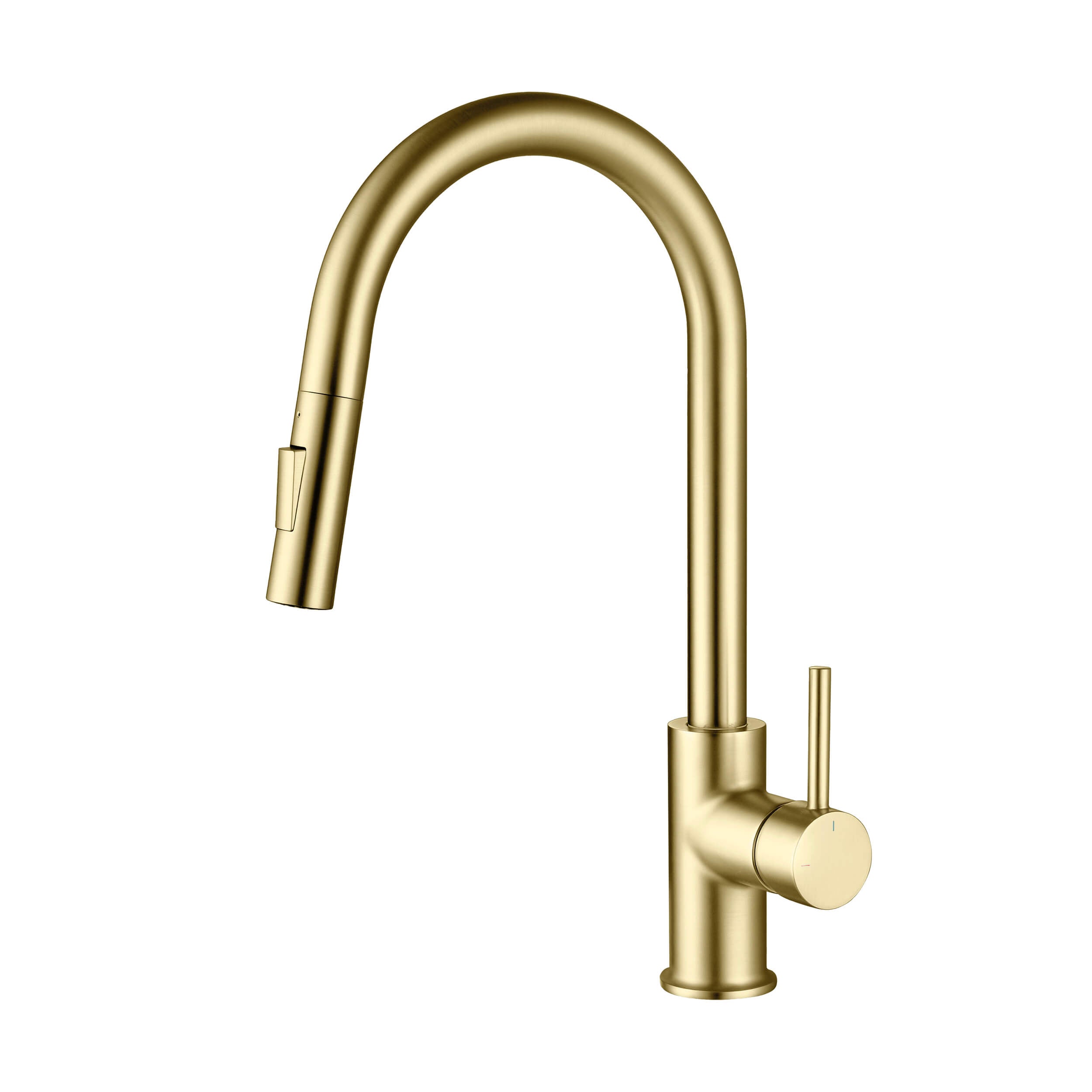 Circular Single Handle Pull Down Kitchen Faucet - KKF2013