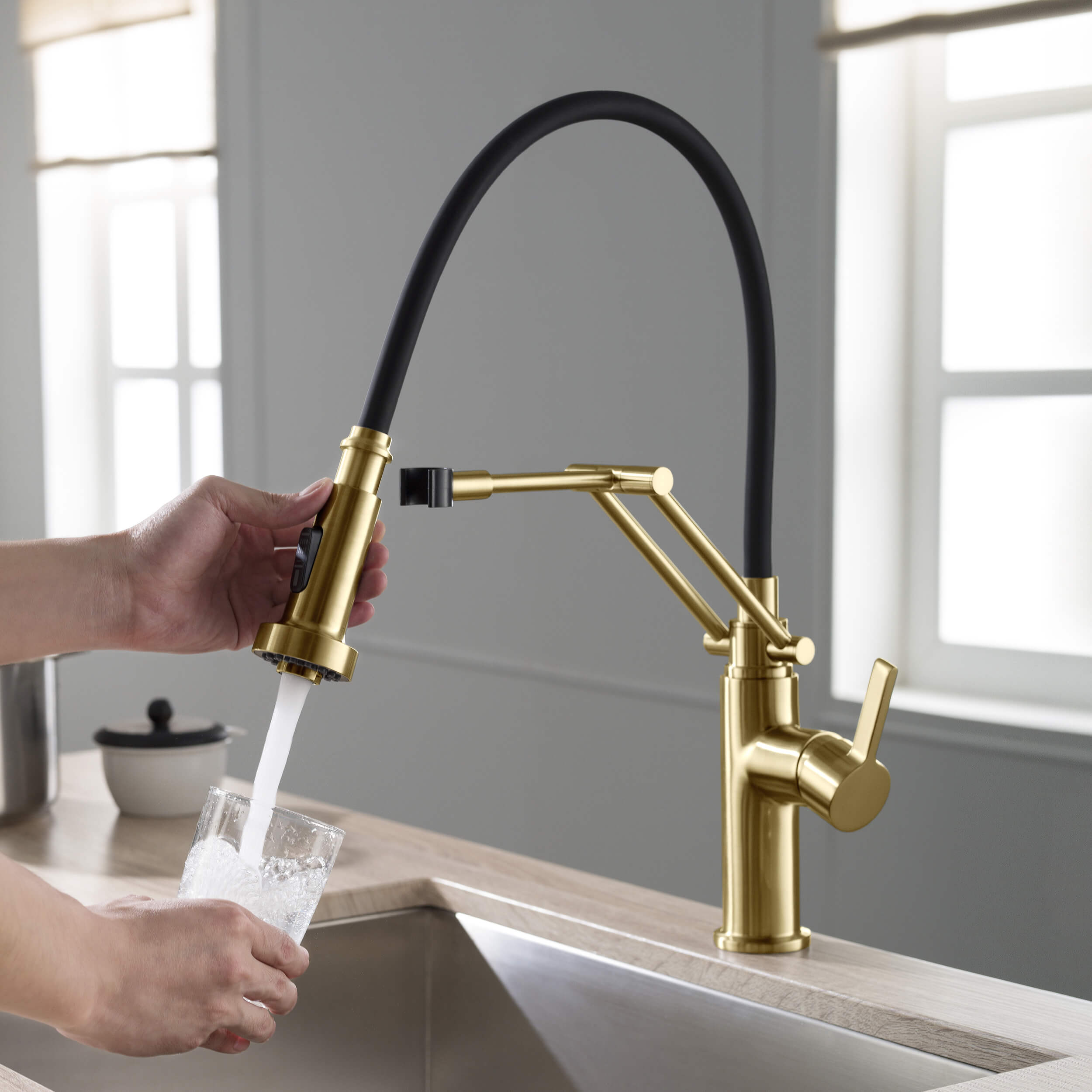 Engel Single Handle Commercial Style Kitchen Faucet - KKF2014