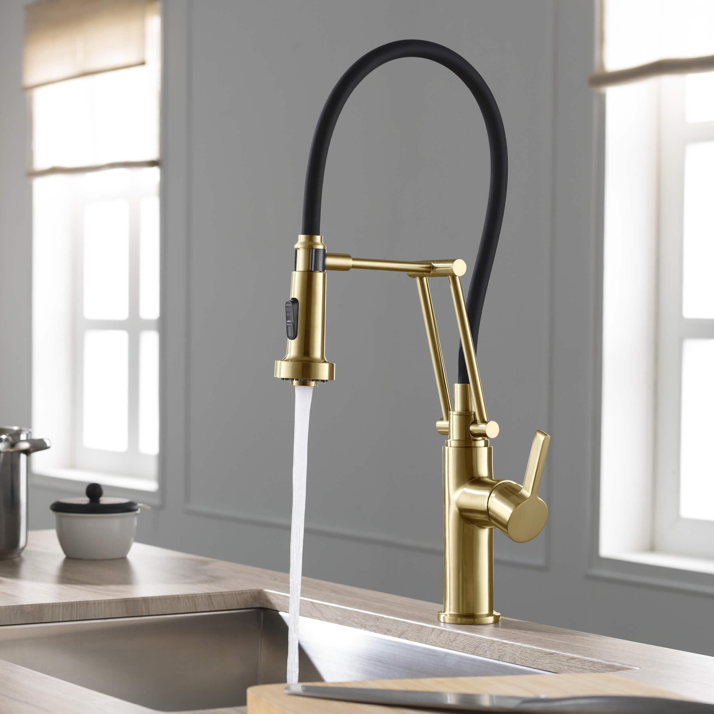 Engel Single Handle Commercial Style Kitchen Faucet - KKF2014