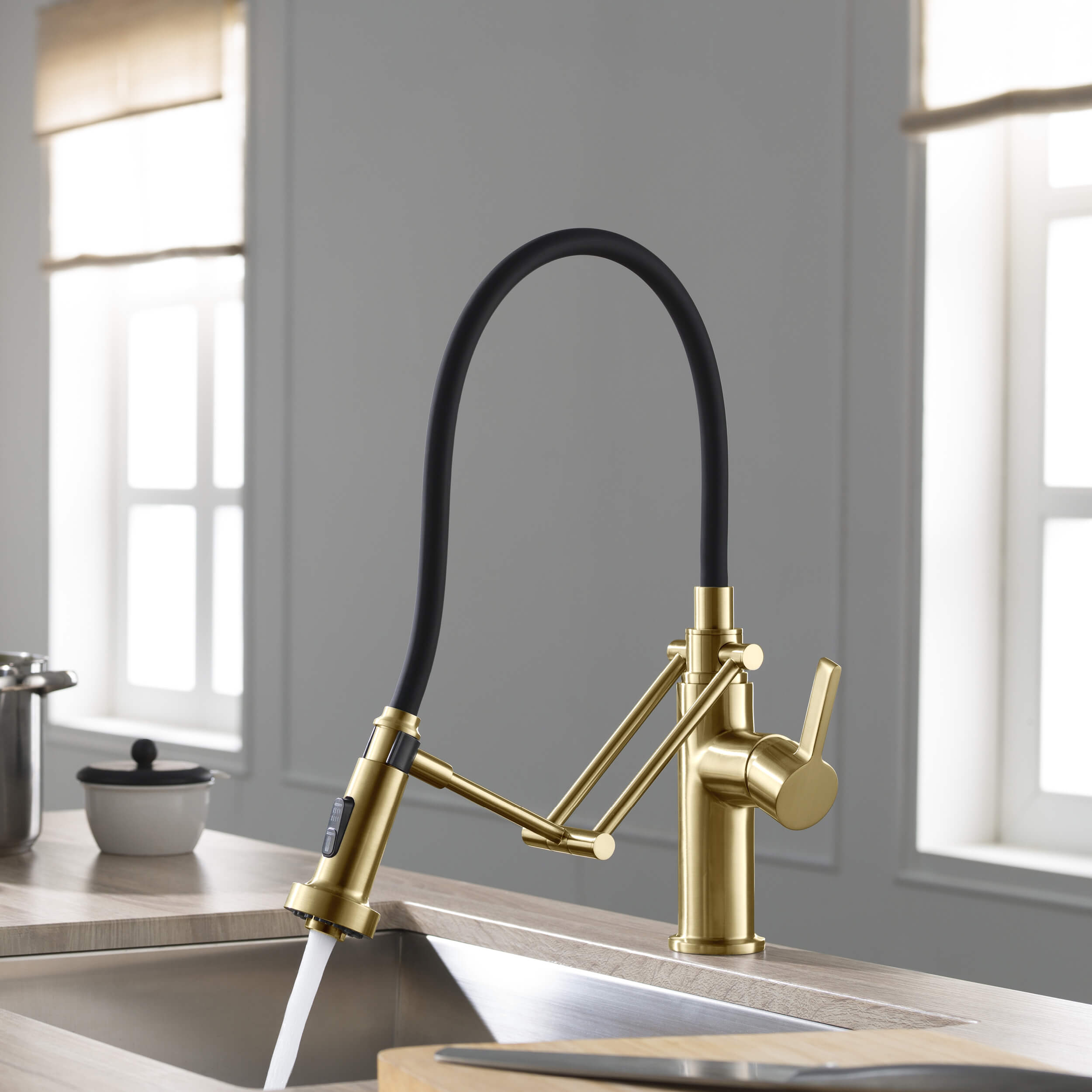 Engel Single Handle Commercial Style Kitchen Faucet - KKF2014