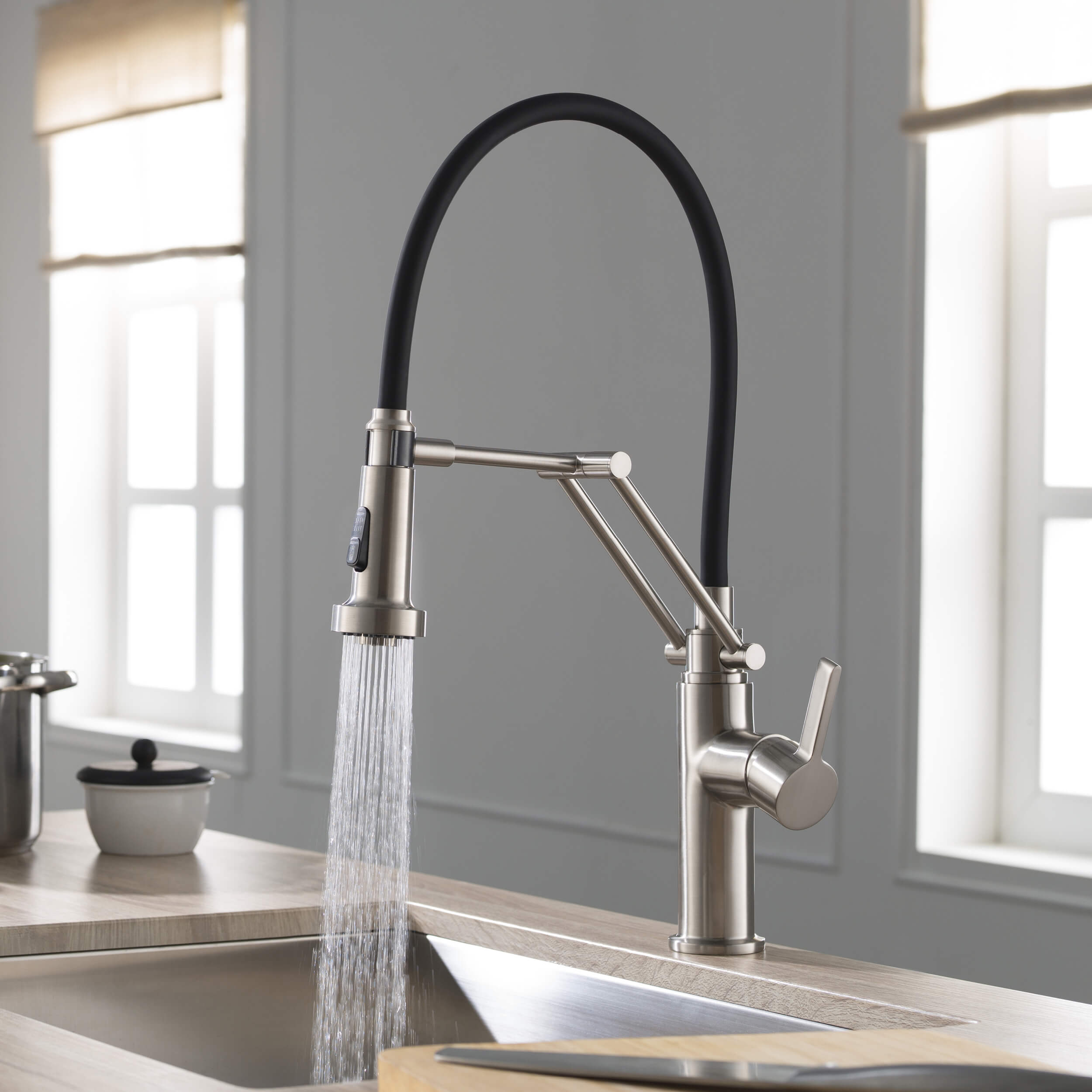 Engel Single Handle Commercial Style Kitchen Faucet - KKF2014