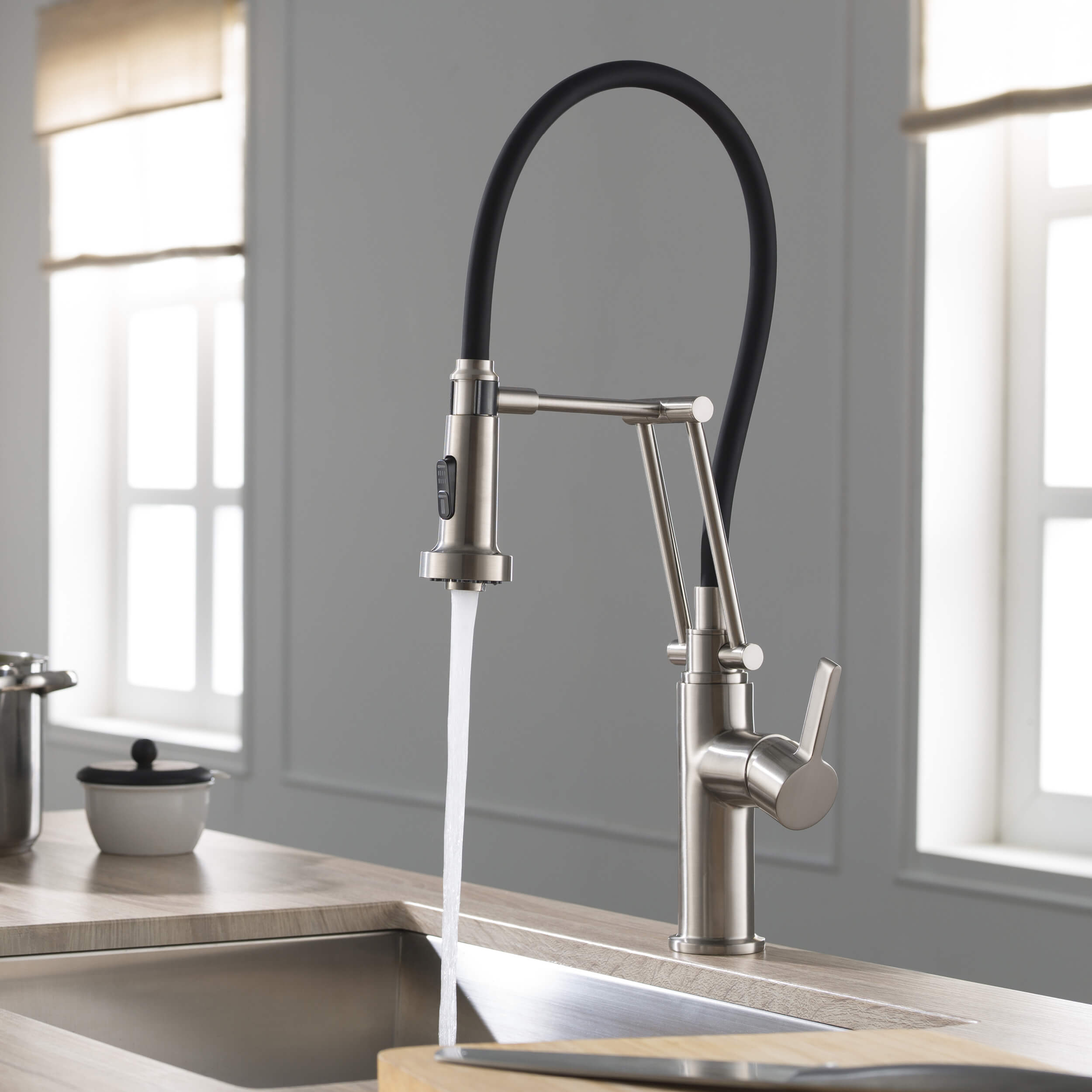 Engel Single Handle Commercial Style Kitchen Faucet - KKF2014