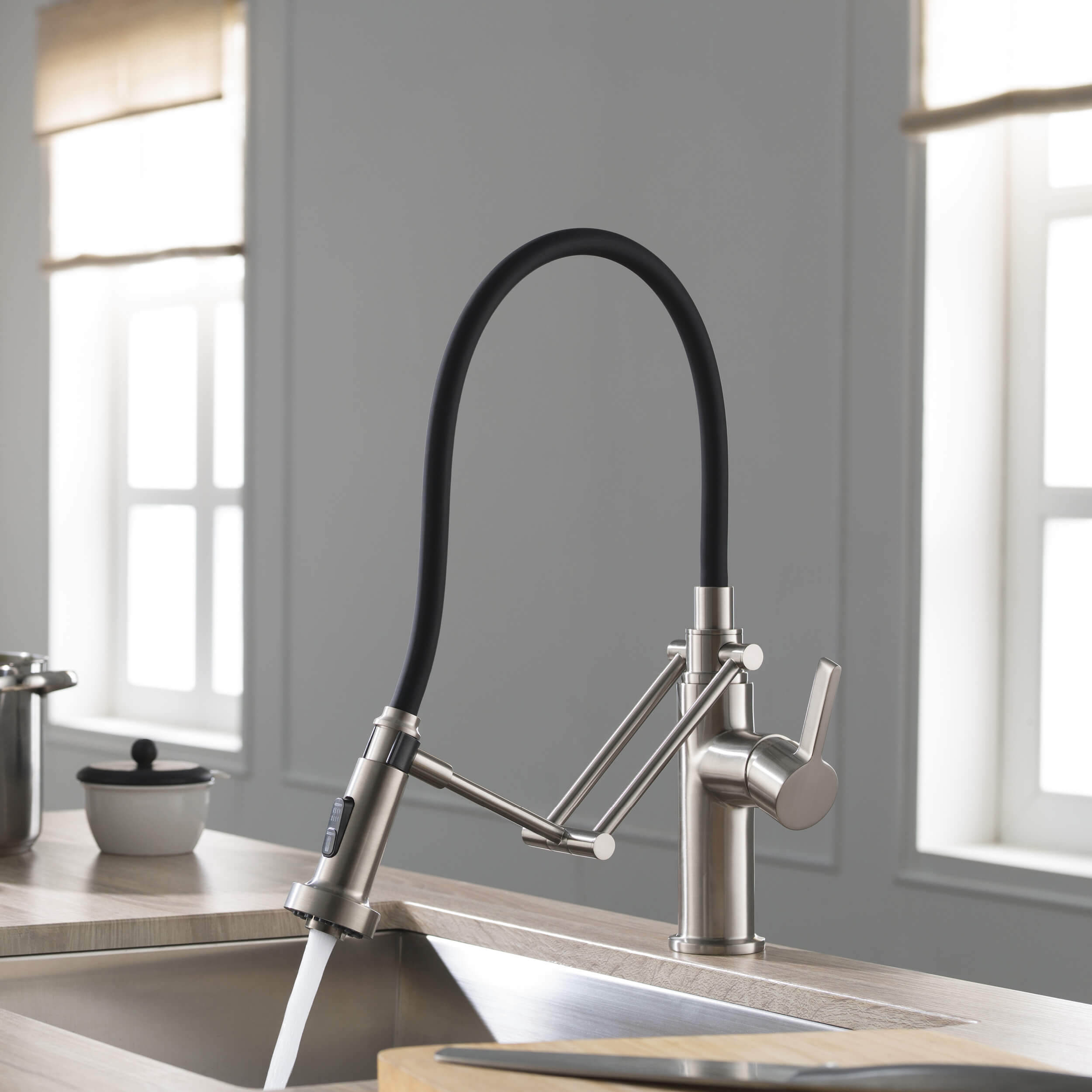 Engel Single Handle Commercial Style Kitchen Faucet - KKF2014