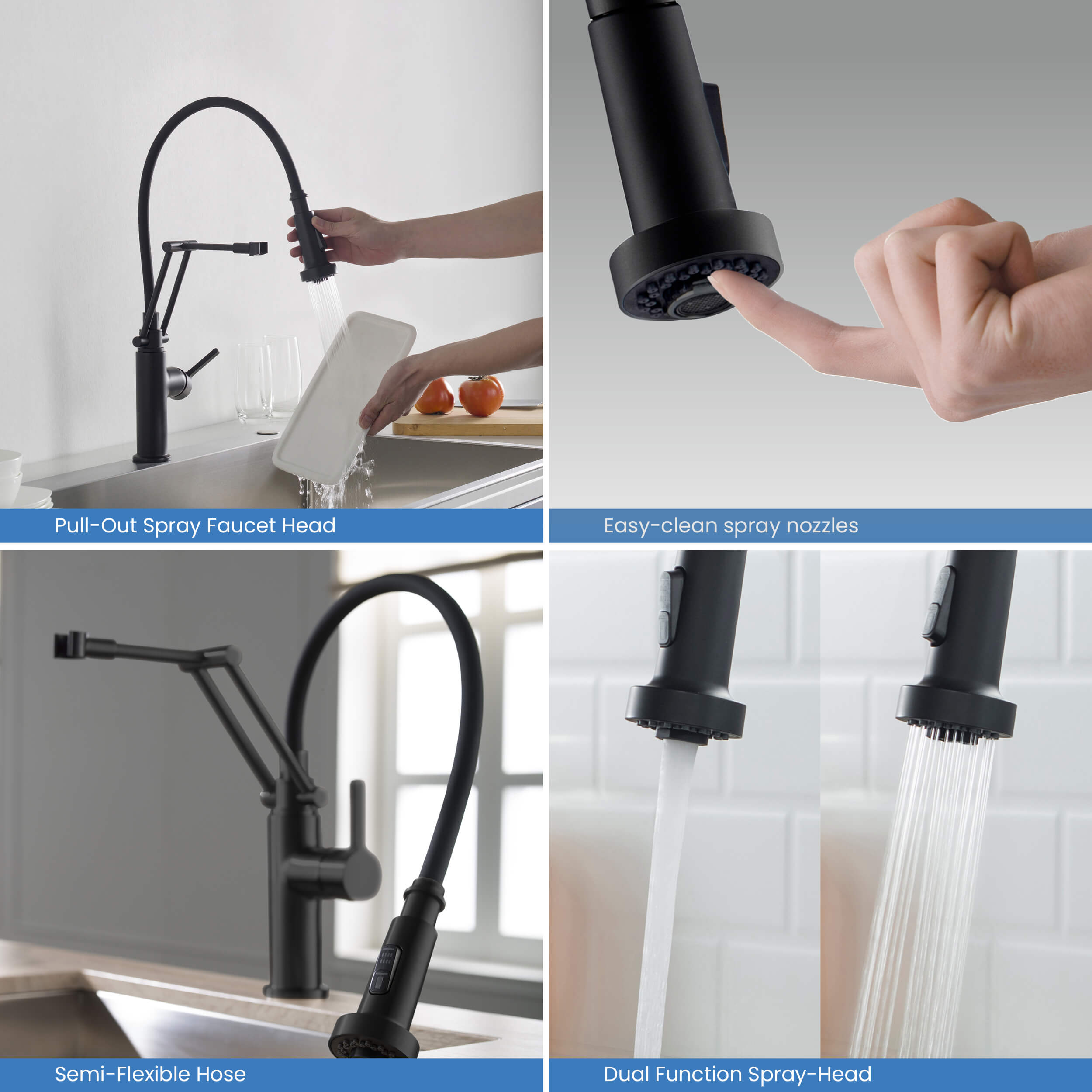 Engel Single Handle Commercial Style Kitchen Faucet - KKF2014