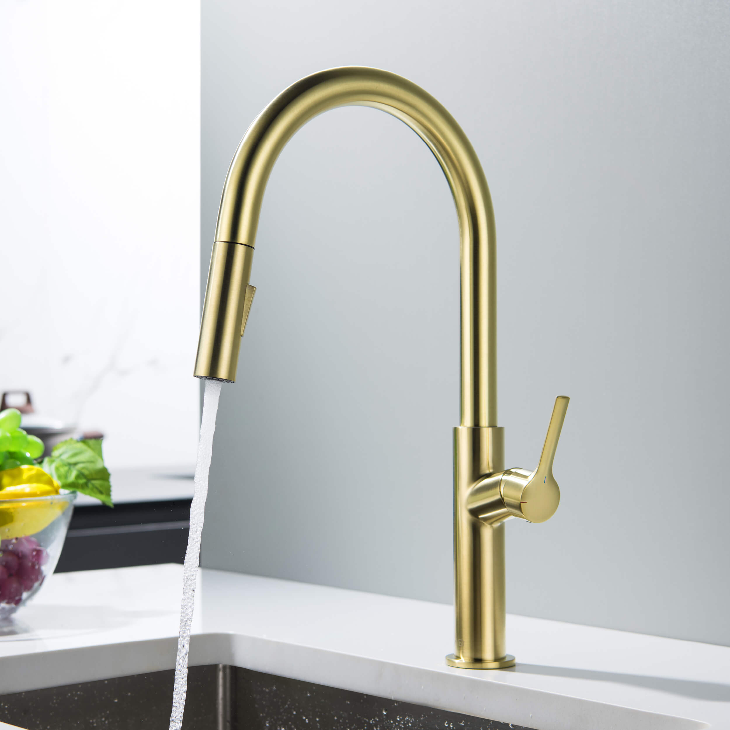 Fusion-T Single Handle Pull Down Kitchen Sink Faucet - KKF2018