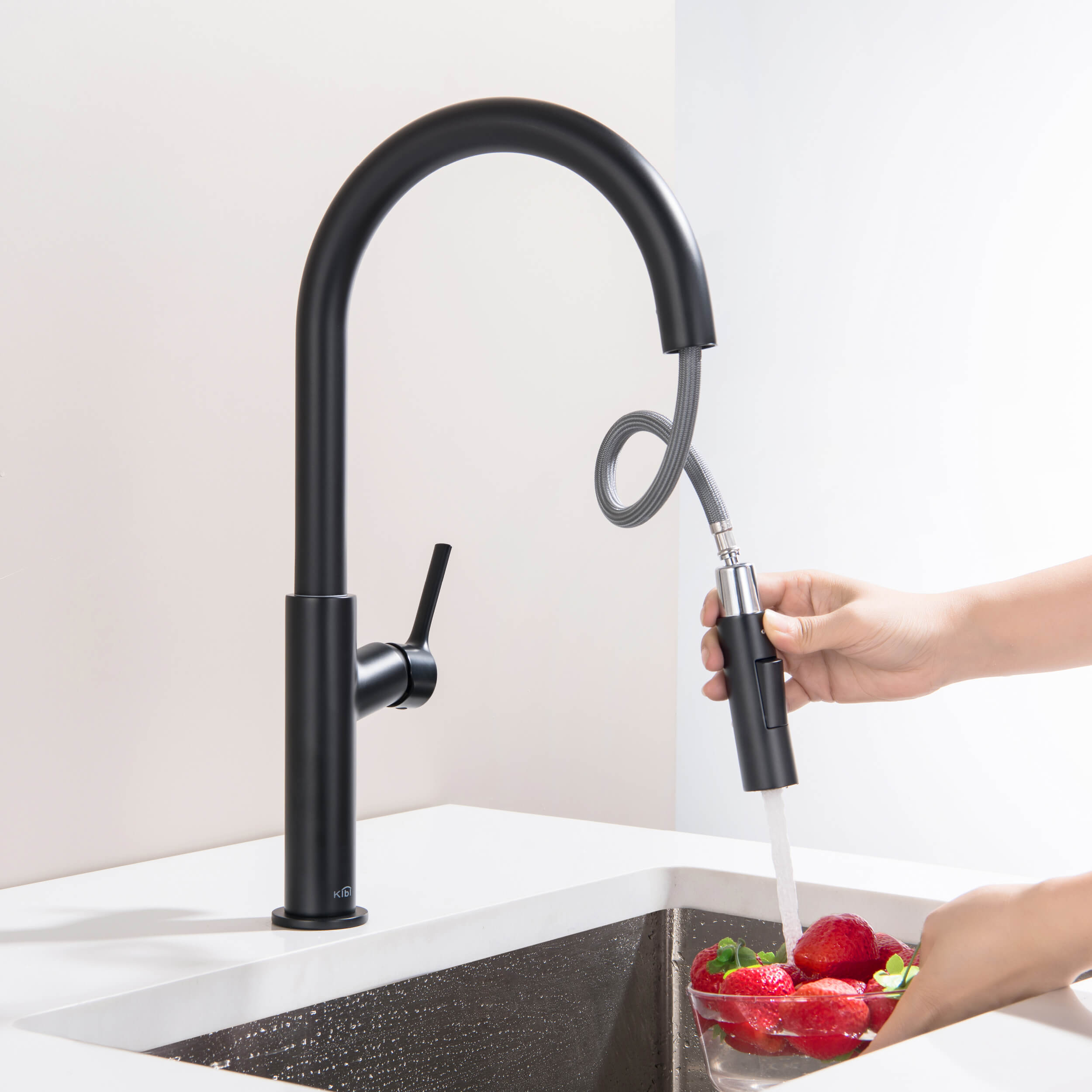 Fusion-T Single Handle Pull Down Kitchen Sink Faucet - KKF2018