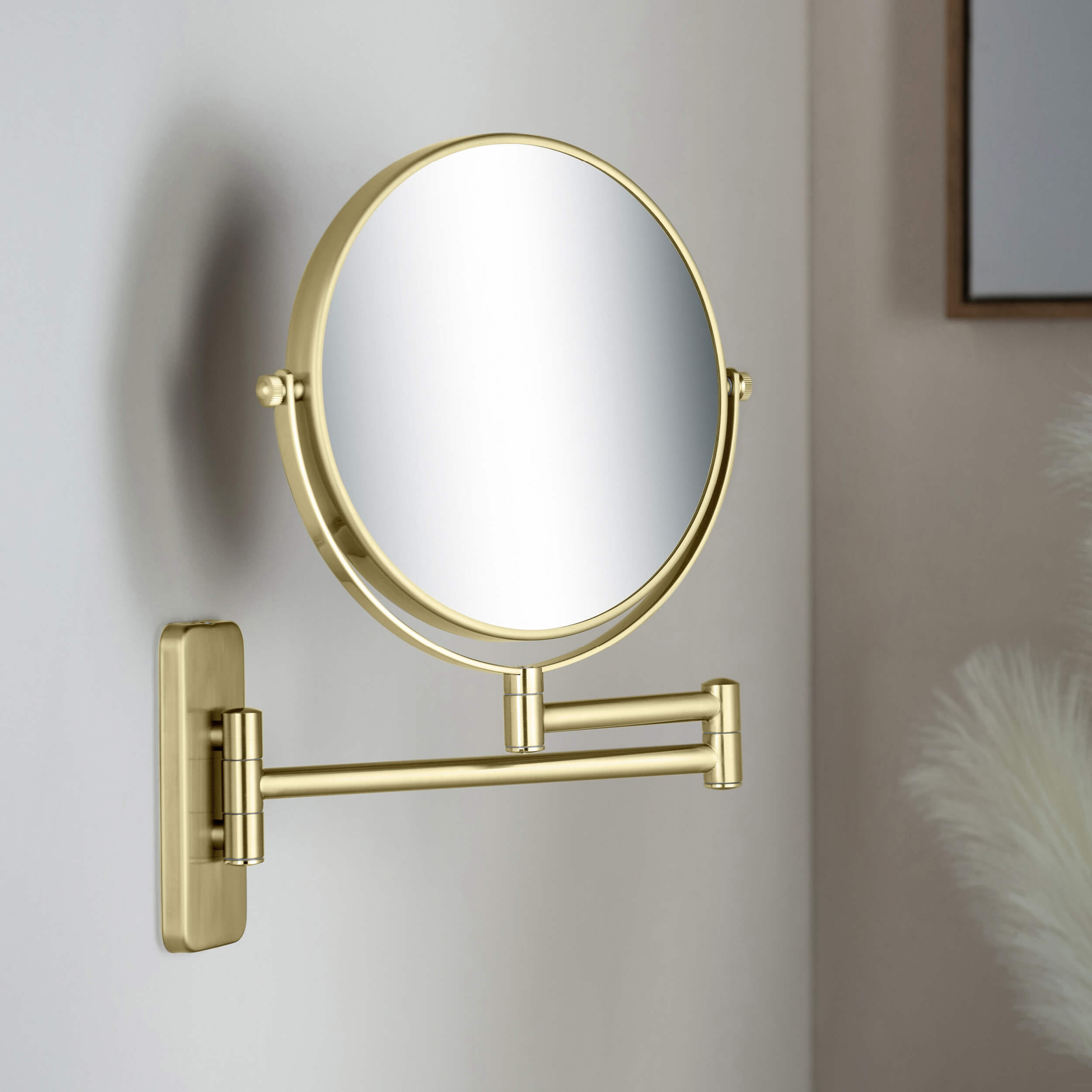 Wall Mount Magnifying Makeup Mirror KMM100