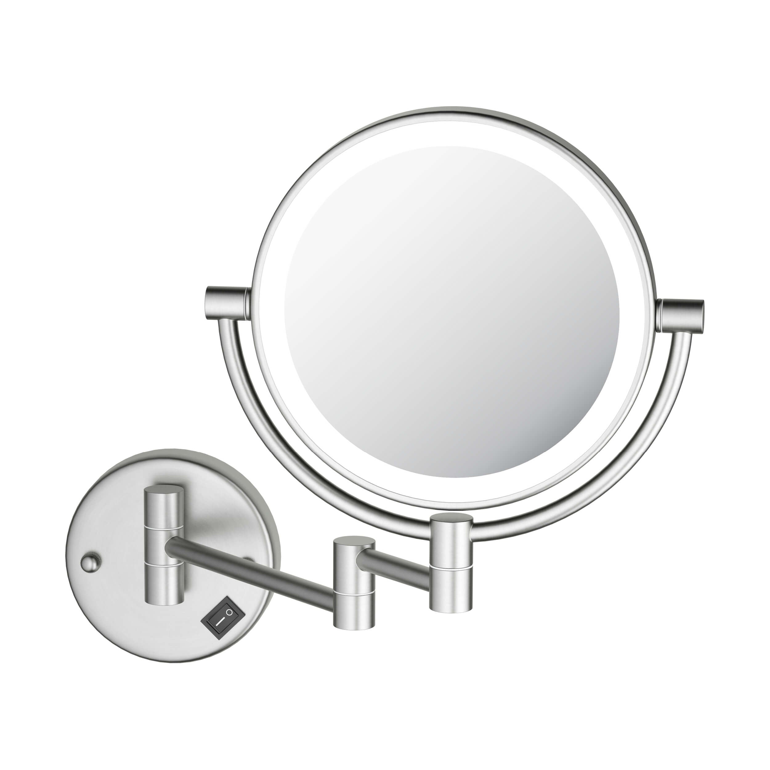 Circular LED Wall Mount Magnifying Makeup Mirror KMM101