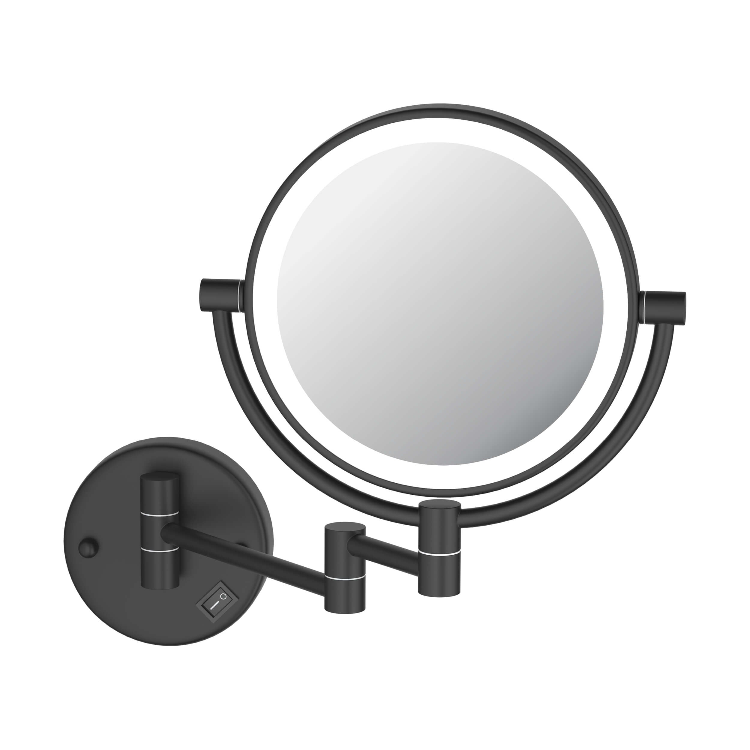 Circular LED Wall Mount Magnifying Makeup Mirror KMM101