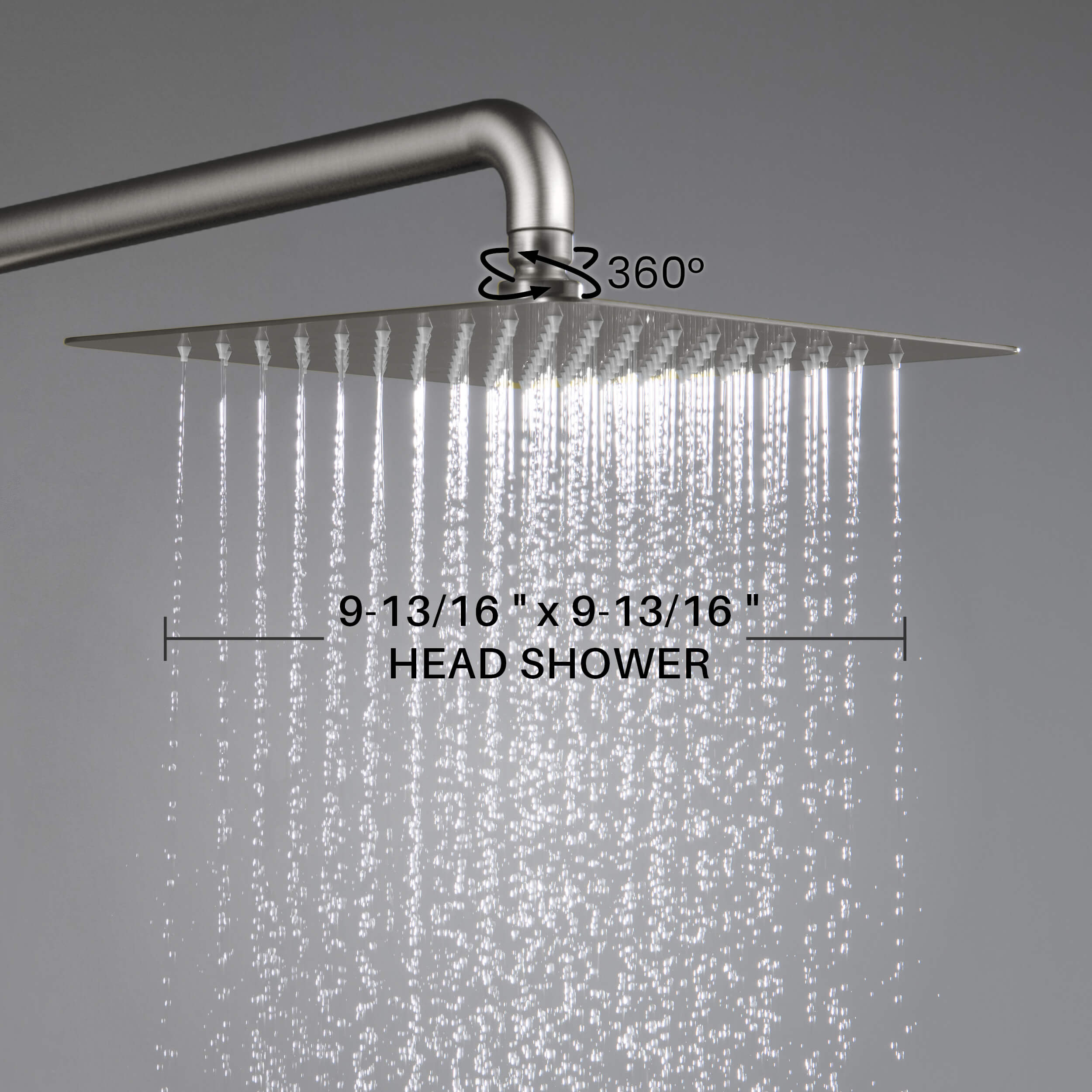 Cube Pressure Balanced 2-Function Shower Column with Rough In Valve KSC404