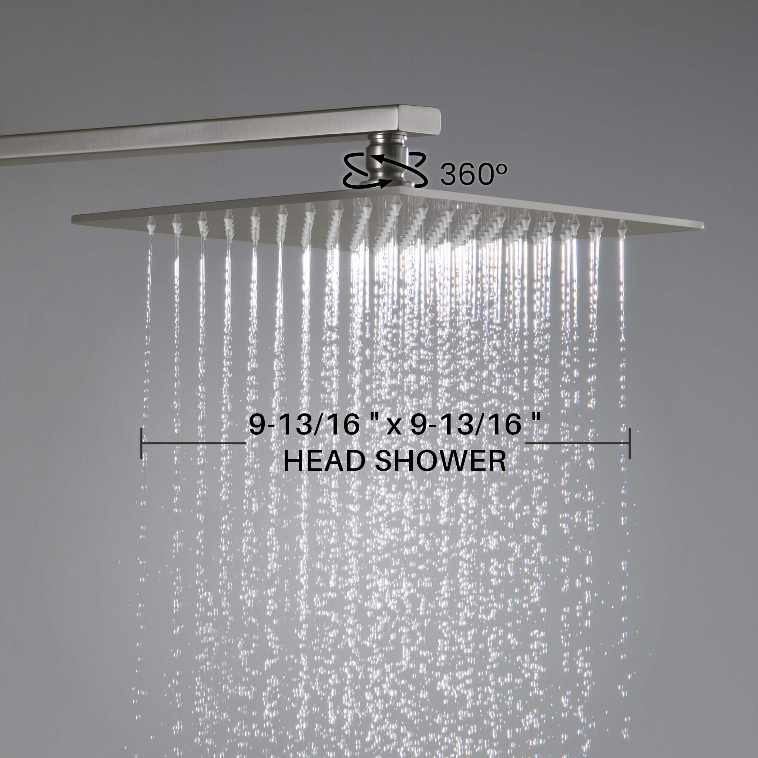 Cube 2 Function Thermostatic Shower System With Rough In Valve - KSF414