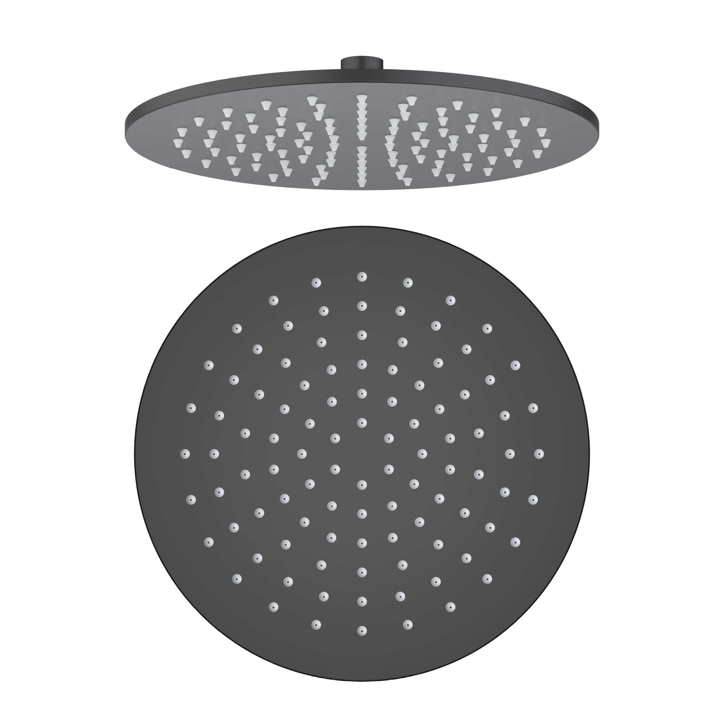 Circular 10" Metal Thin Profile Rain Shower Head 1.75 GPM SH1002