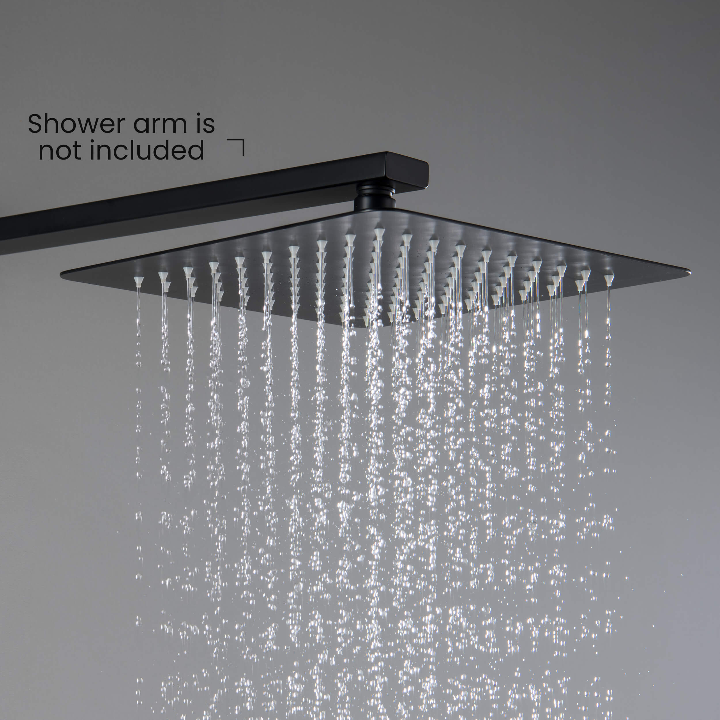 Cube 10" Metal Ultra Thin Profile Rain Shower Head 1.75 GPM SH1003